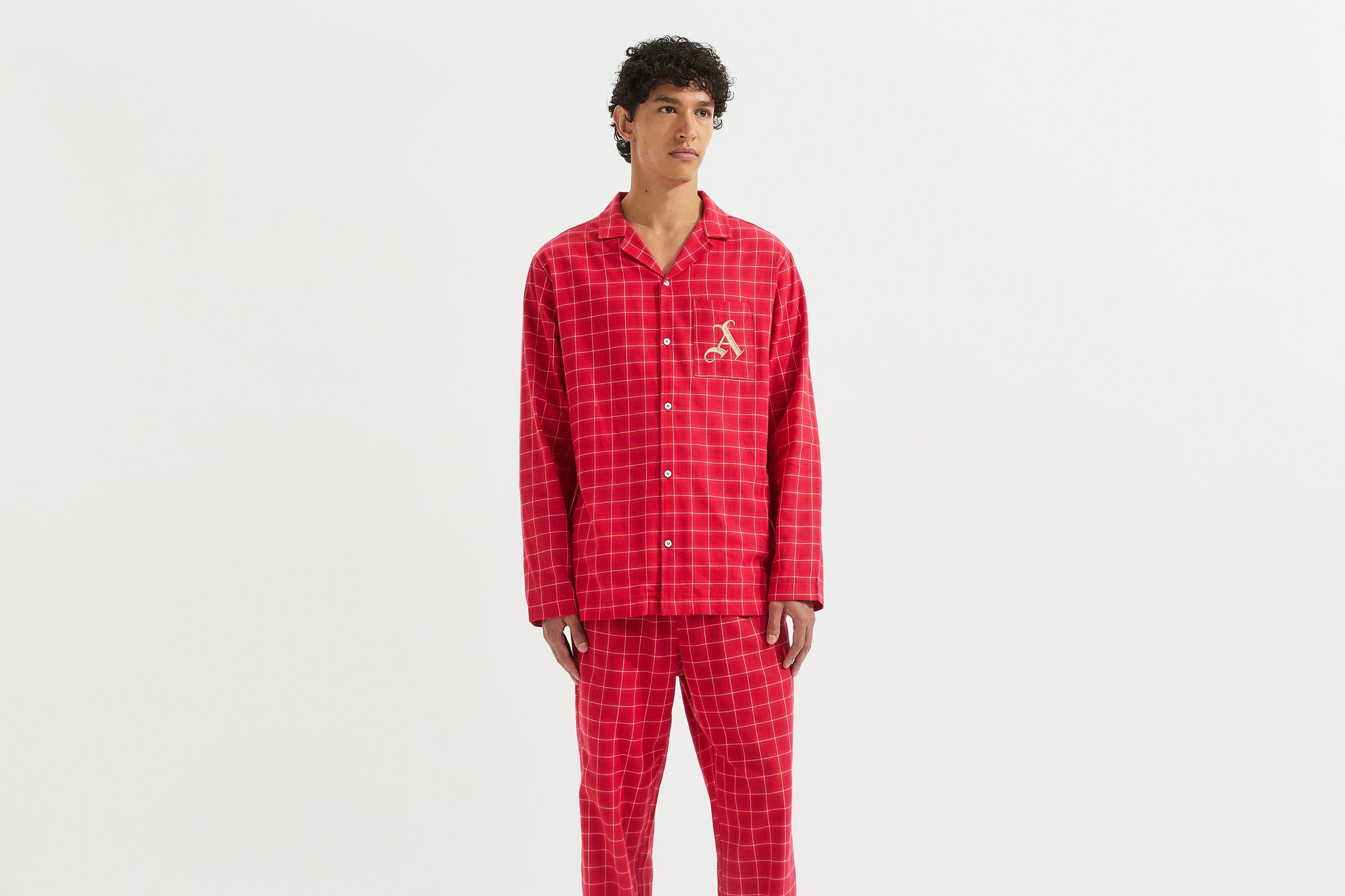 Arsenal Essentials Premium Check Pyjama Set