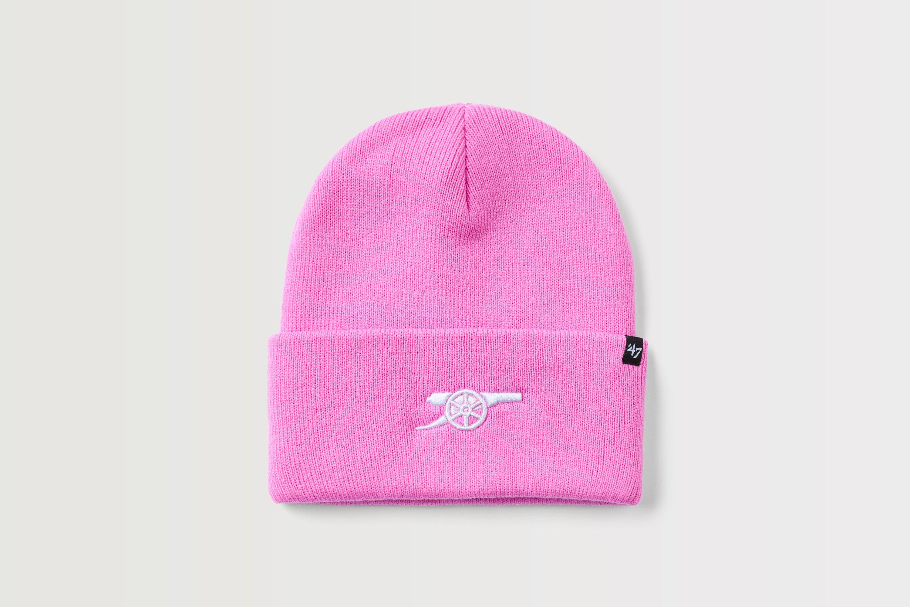Arsenal 47 Pink Cannon Beanie