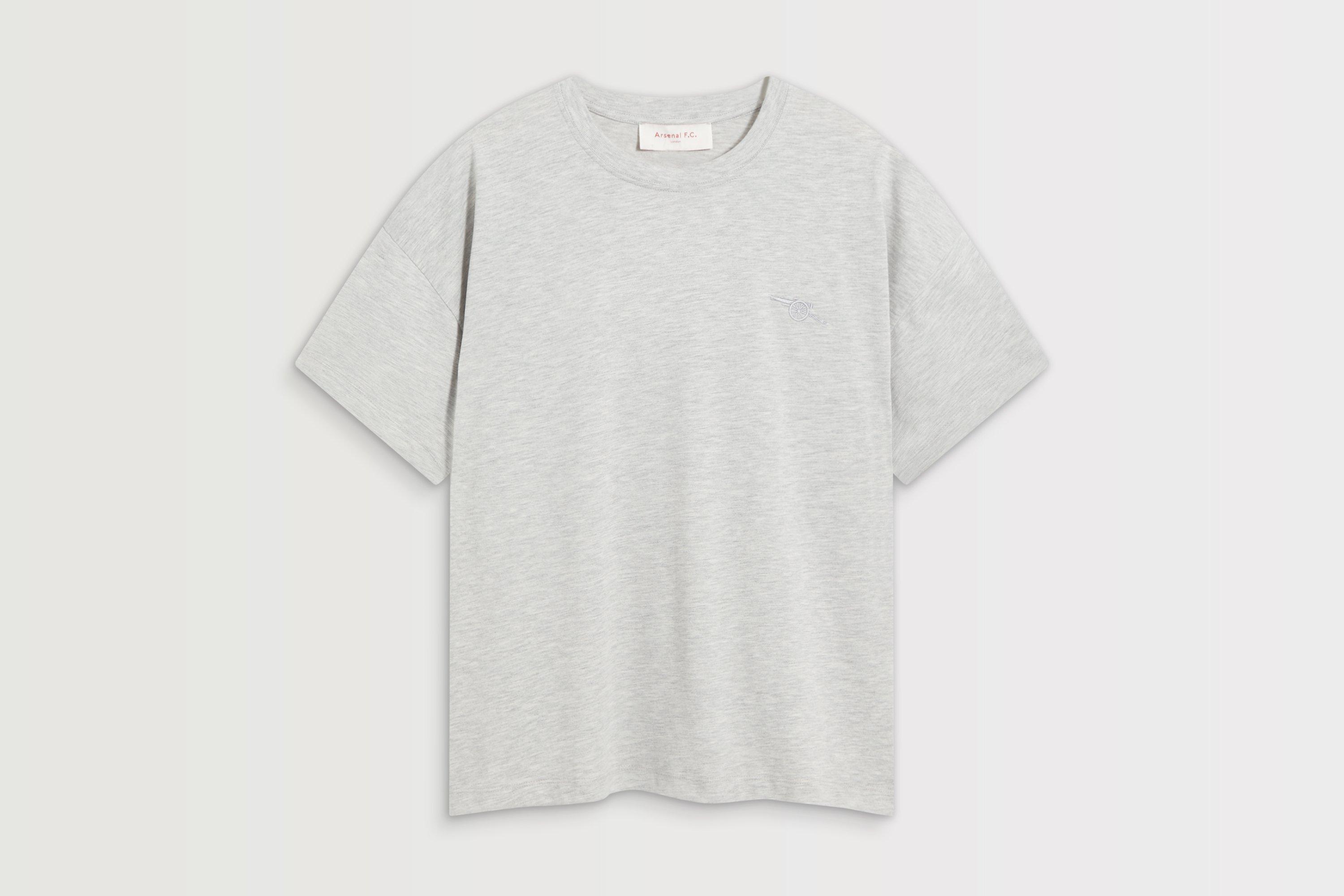 Arsenal Womens Essentials Grey Cannon T-Shirt