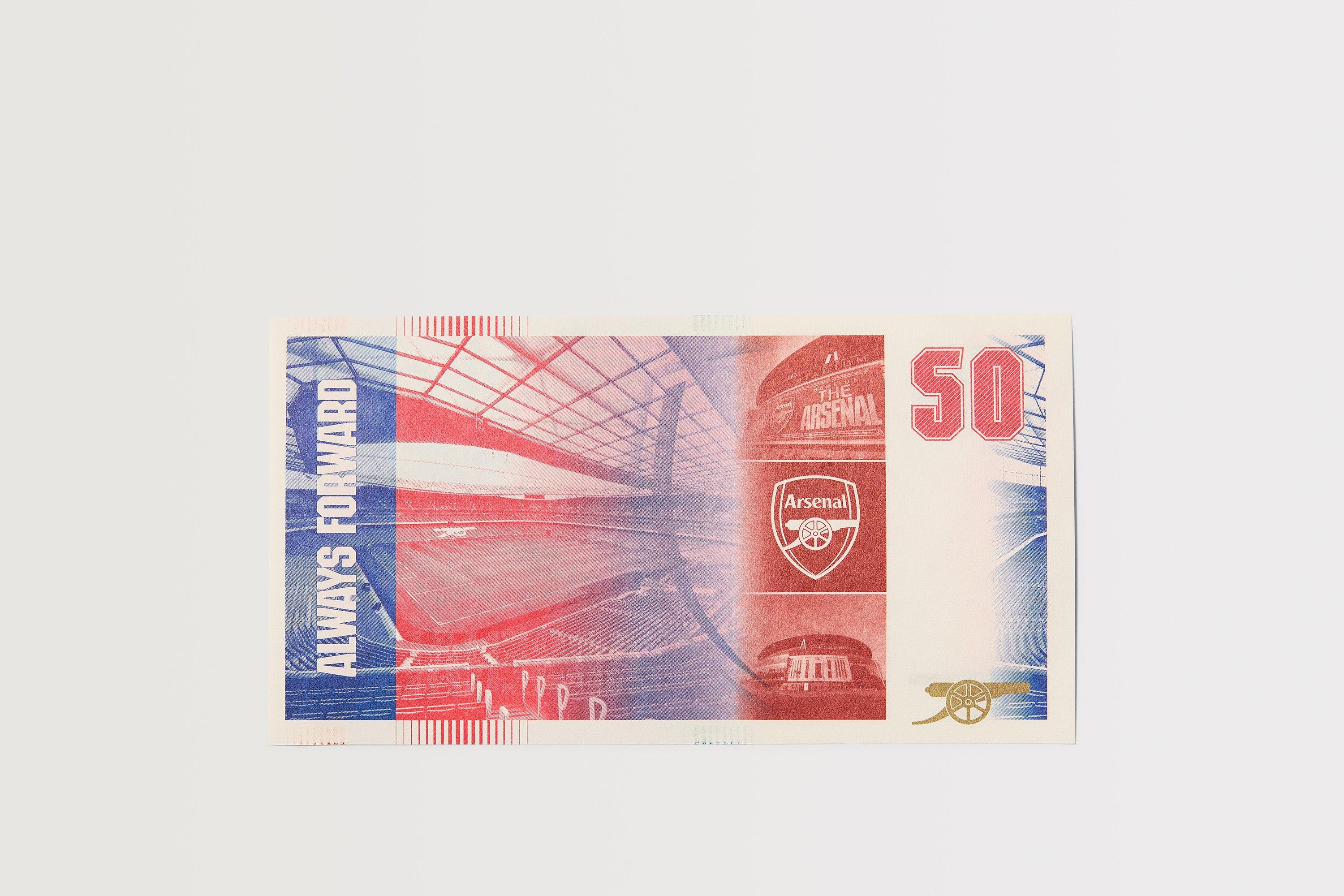 Arsenal Russo Collectible Note