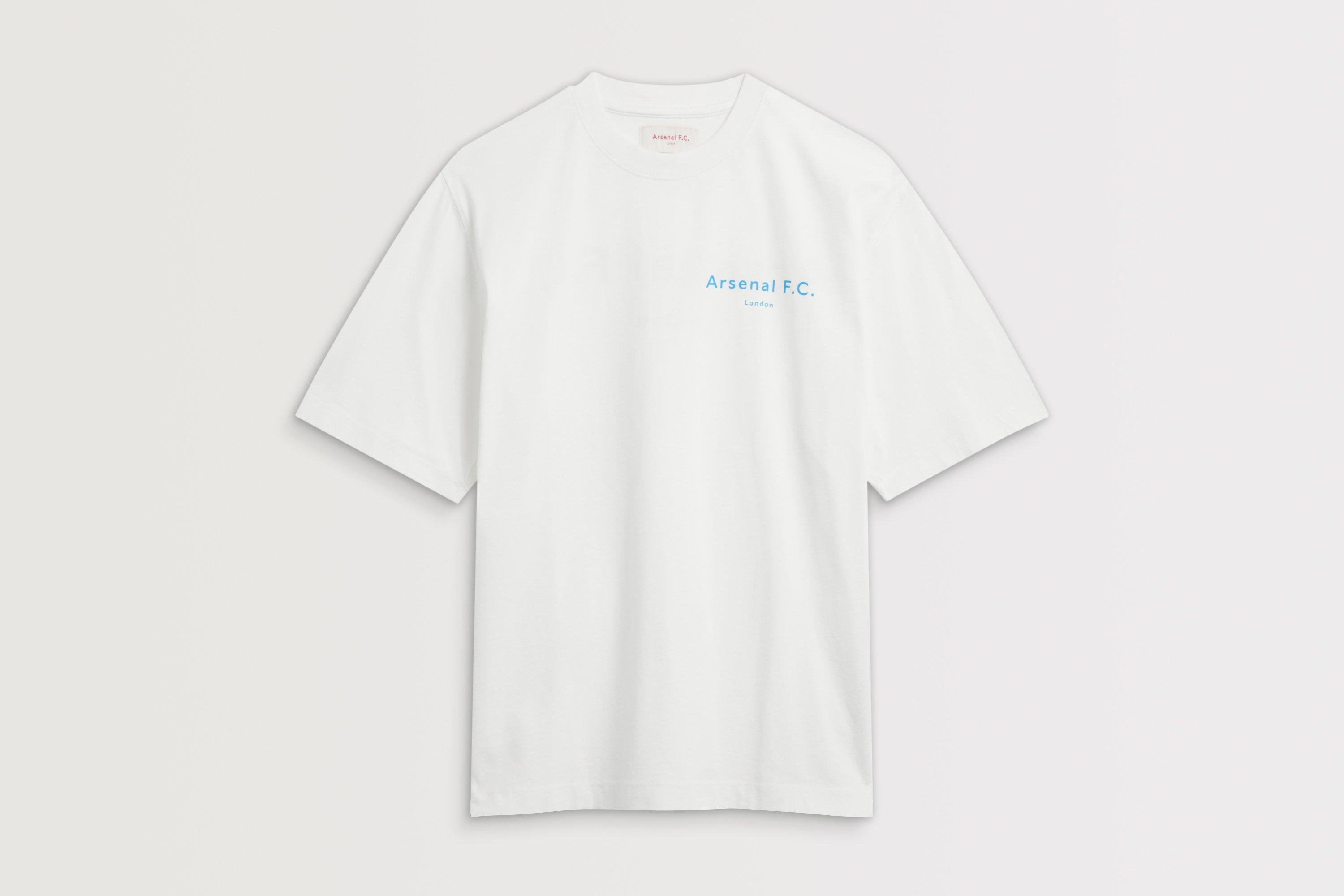 Arsenal Unisex Chapman T-Shirt in White