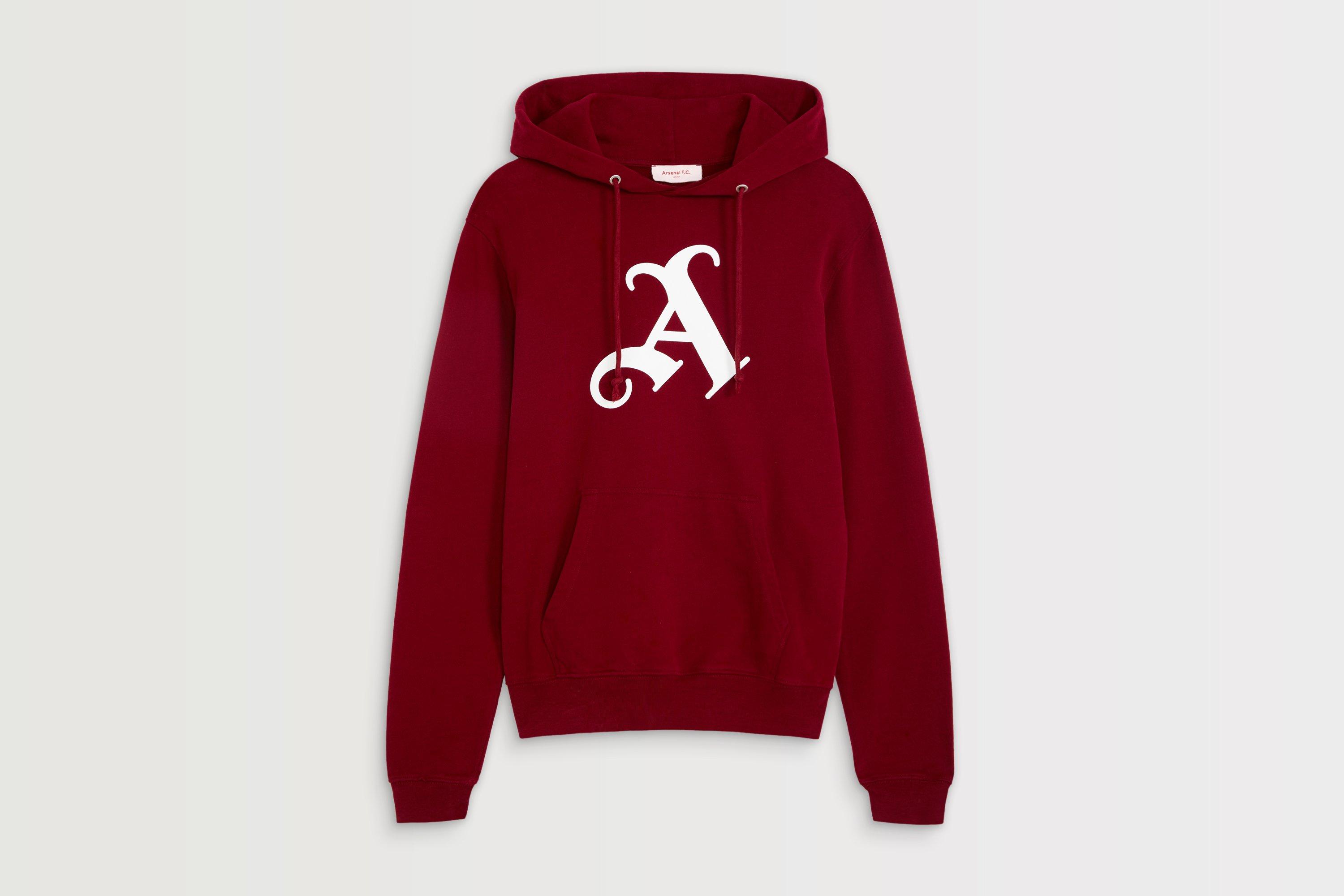 Arsenal Graphic Burgundy Legend Hoodie