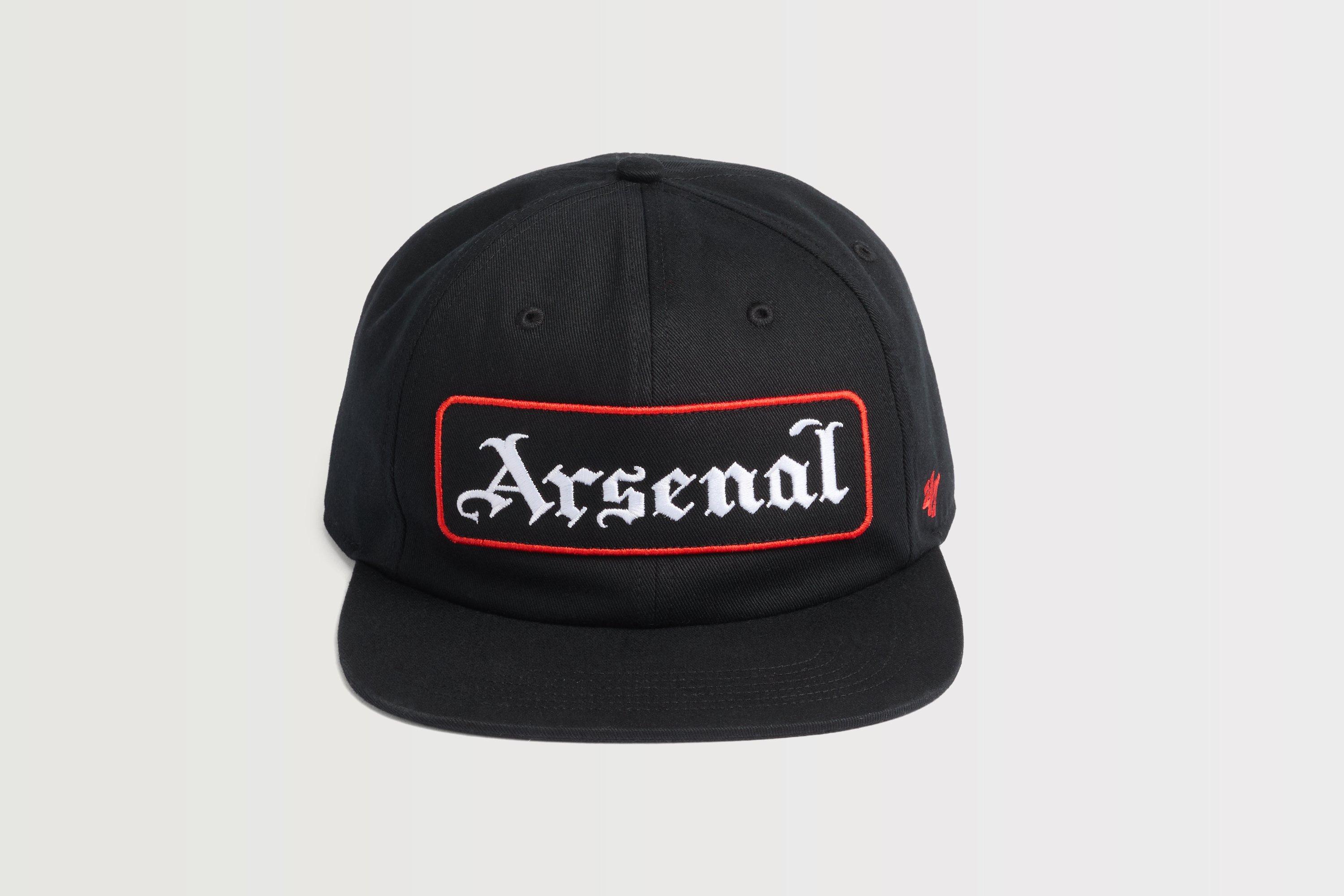 Arsenal 47 North London Classic Black Bar Cap