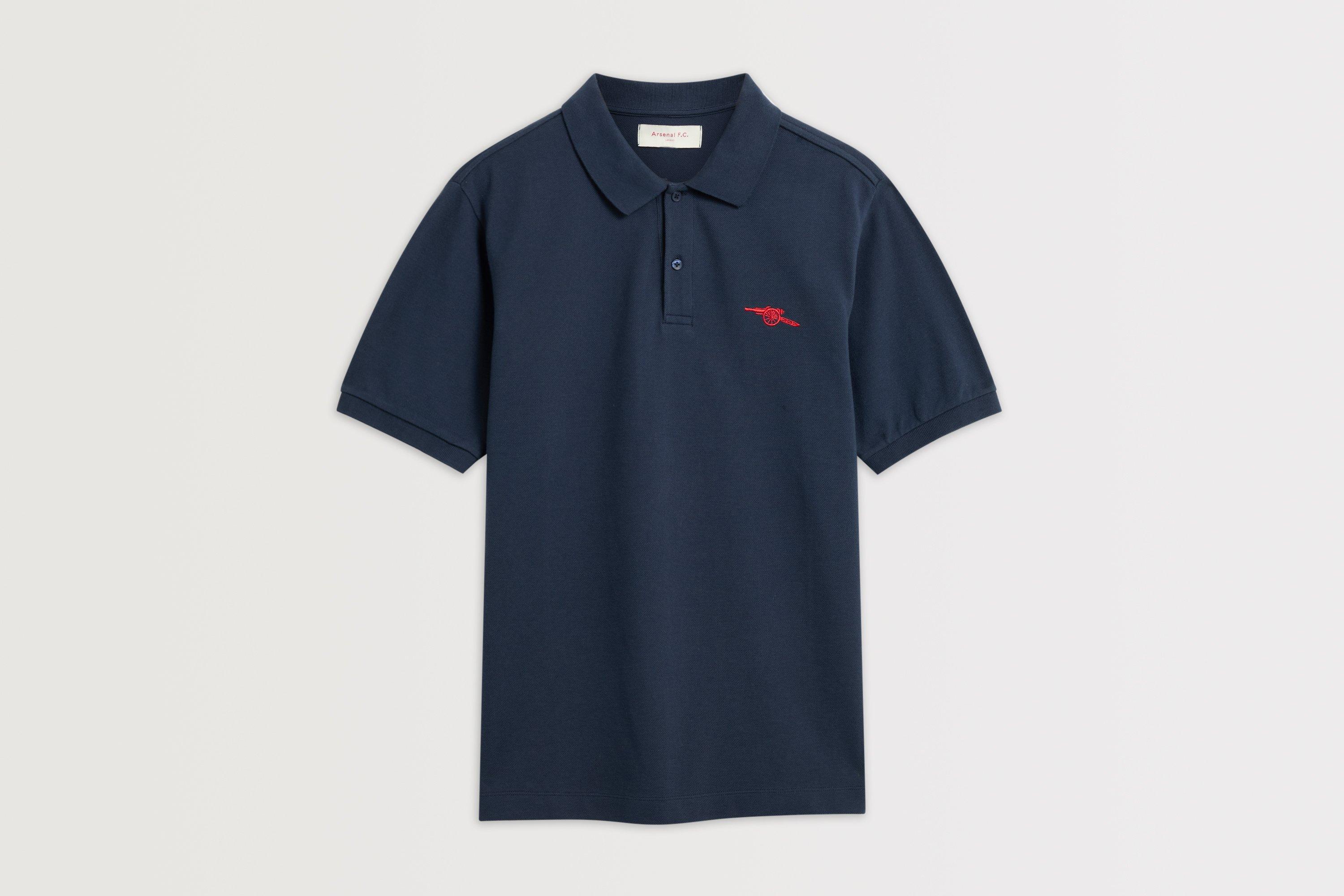 Arsenal Cannon Polo Shirt in Navy