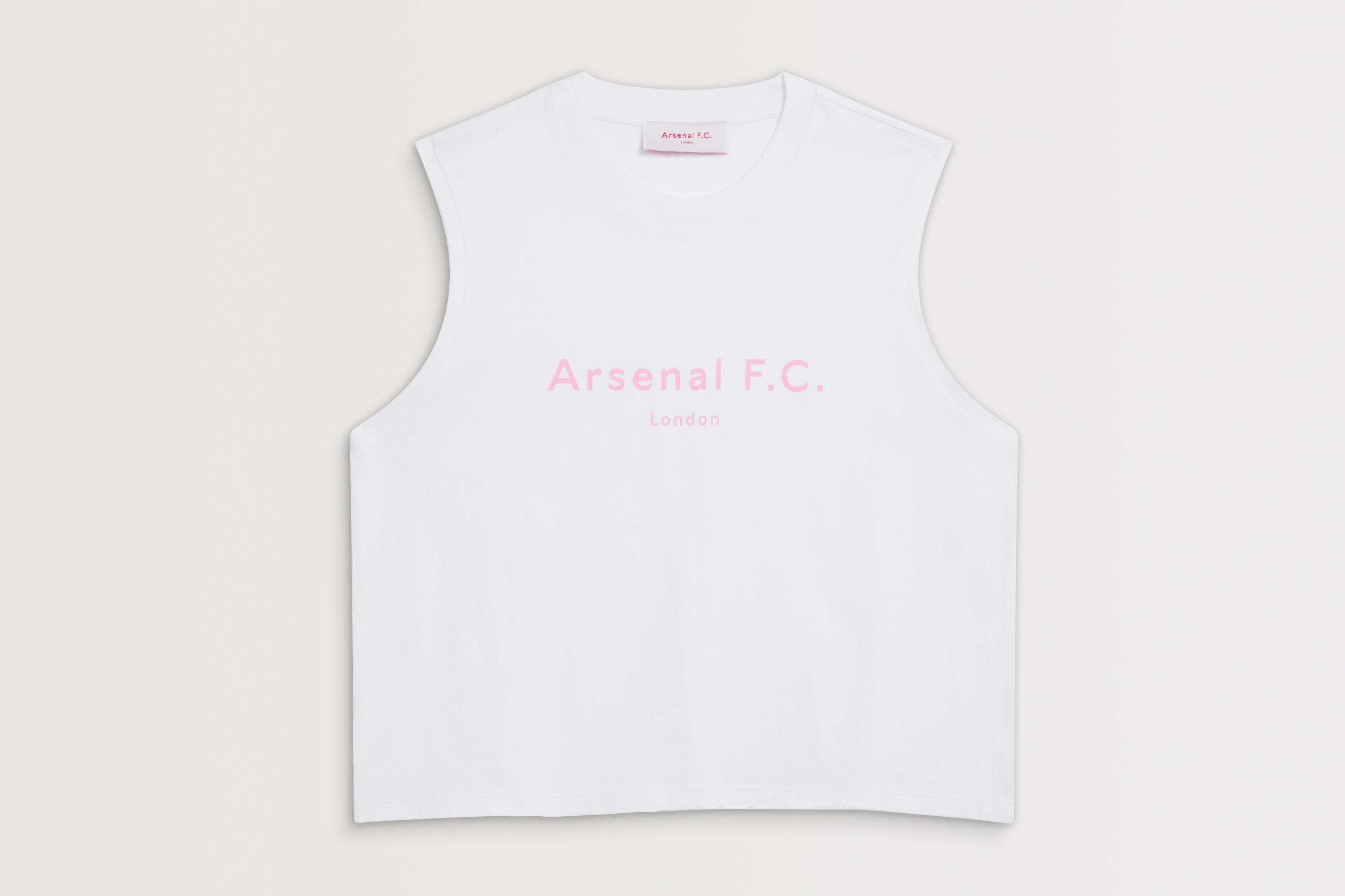 Arsenal Womens Chapman Tank in White