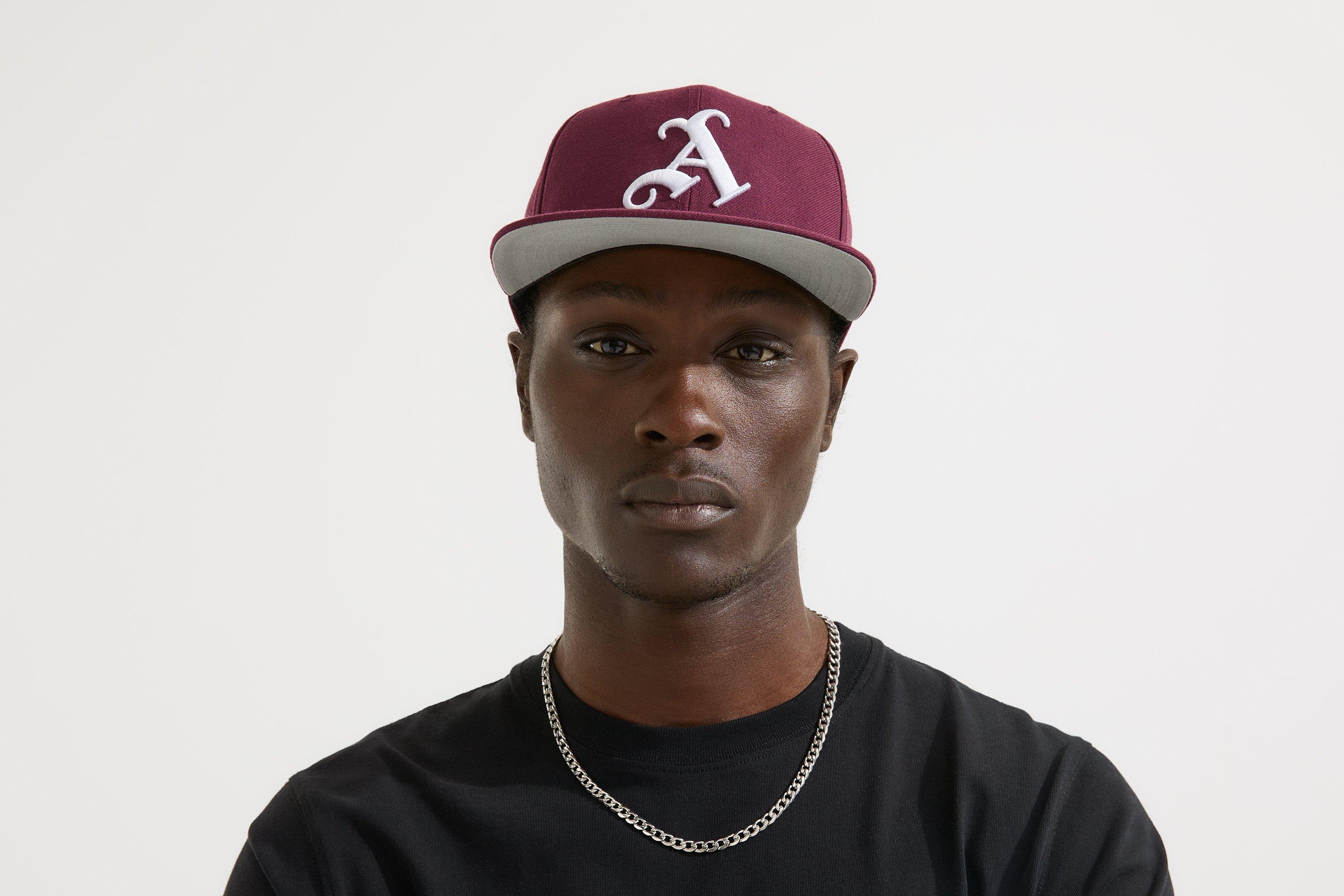 Arsenal 47 Burgundy Snapback Gothic A Cap