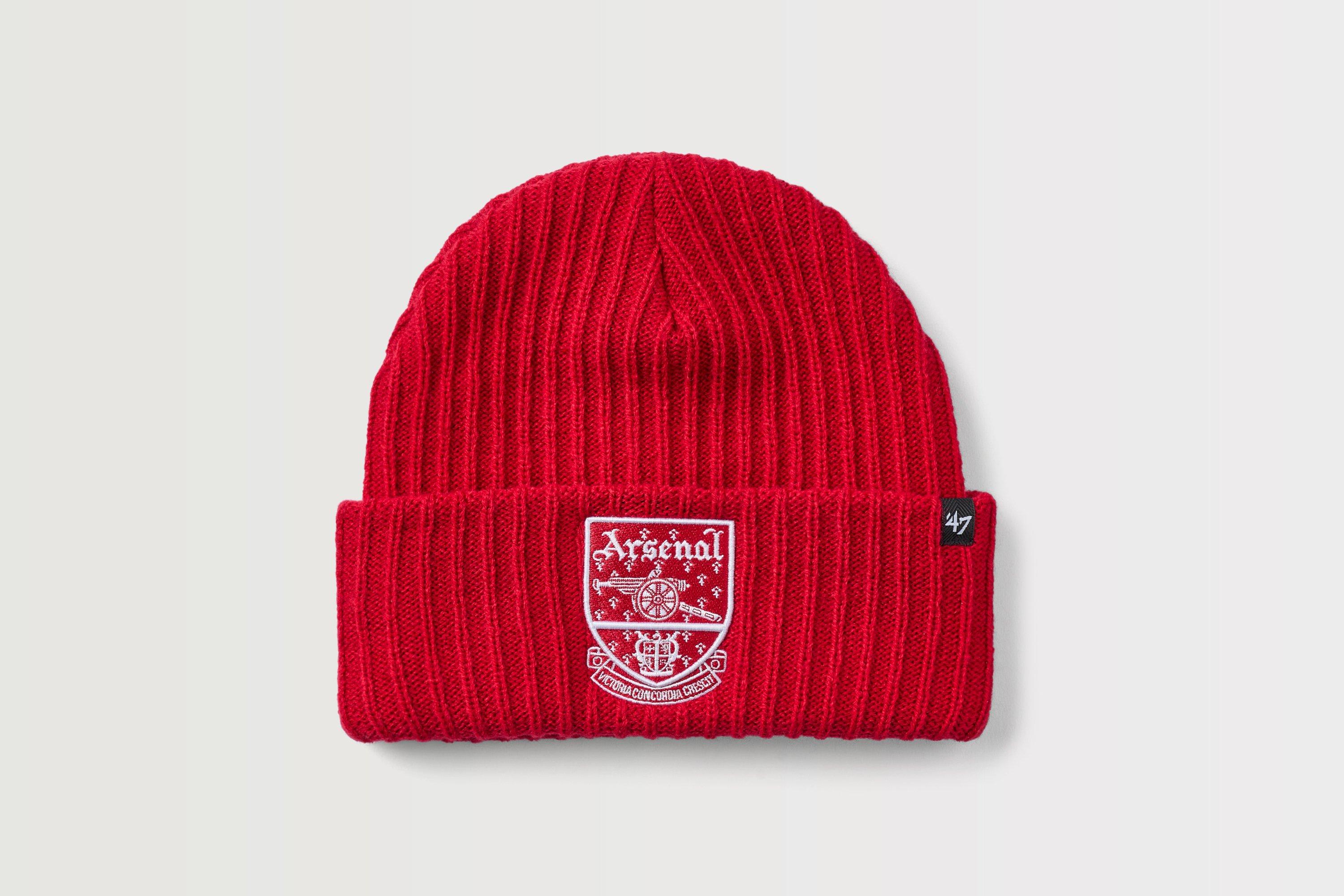 Arsenal 47 Red Concordia Crest Beanie