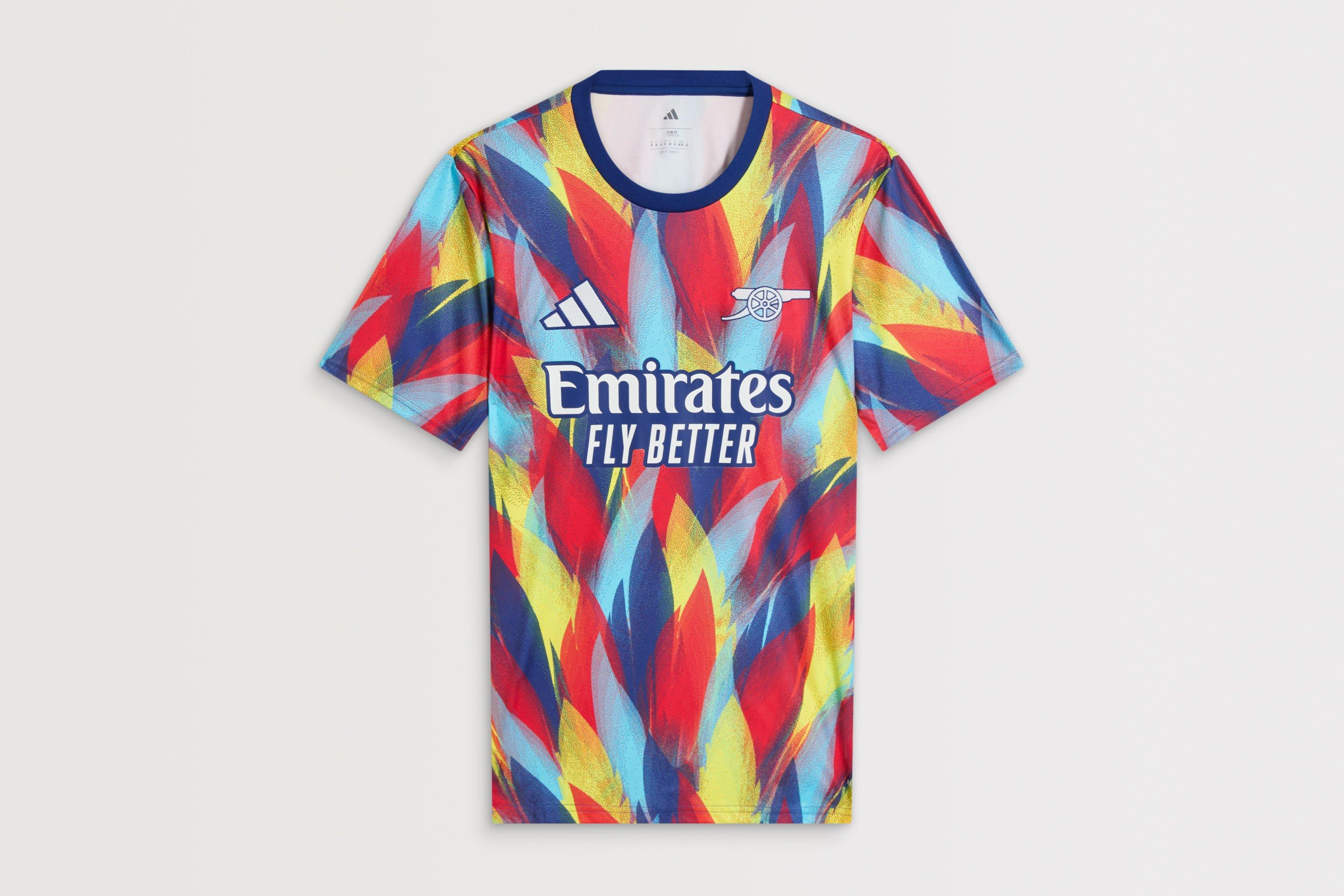 Arsenal adidas 25/26 Pre-Match Shirt