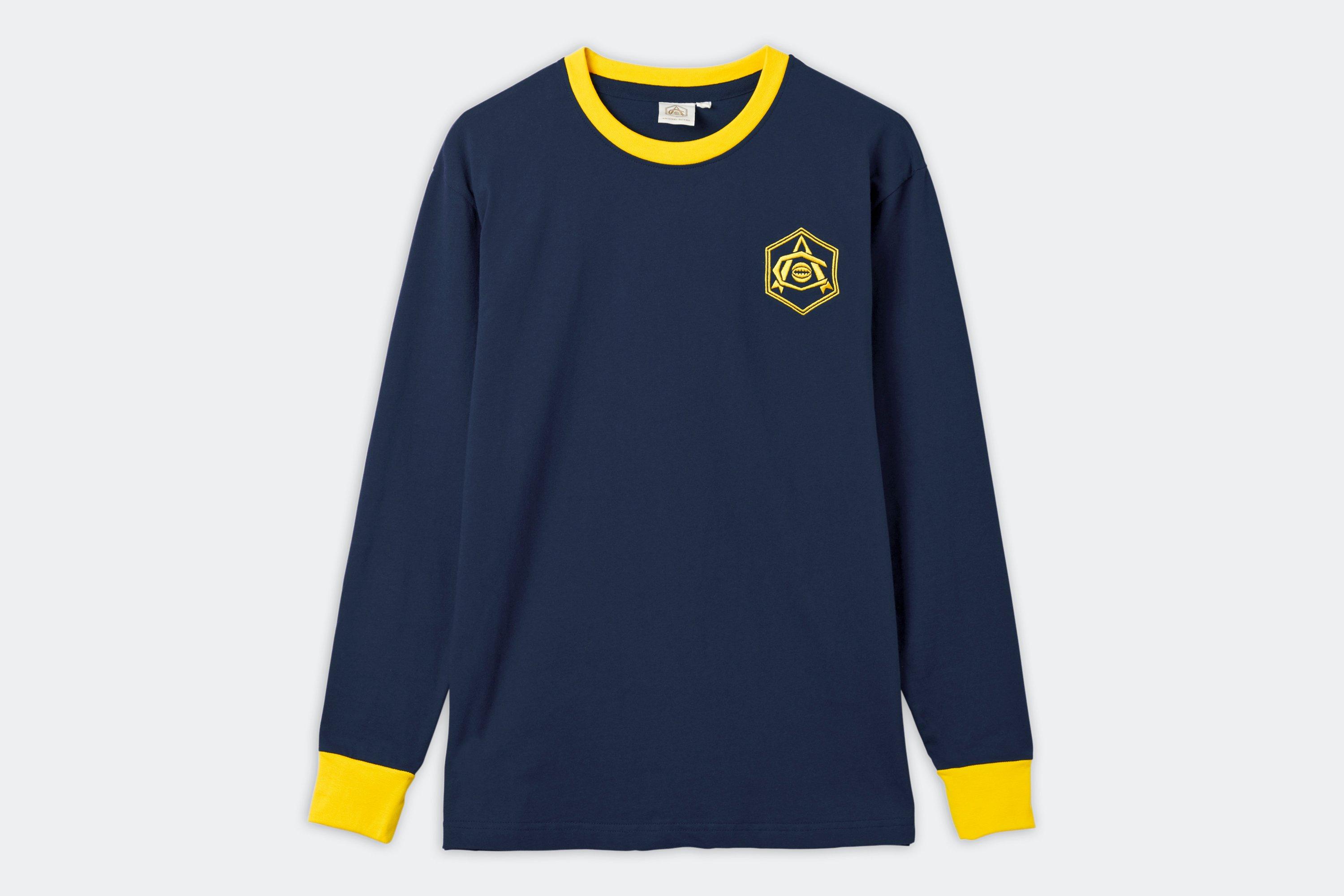 Arsenal Retro 1930s Crest Long Sleeved T-Shirt
