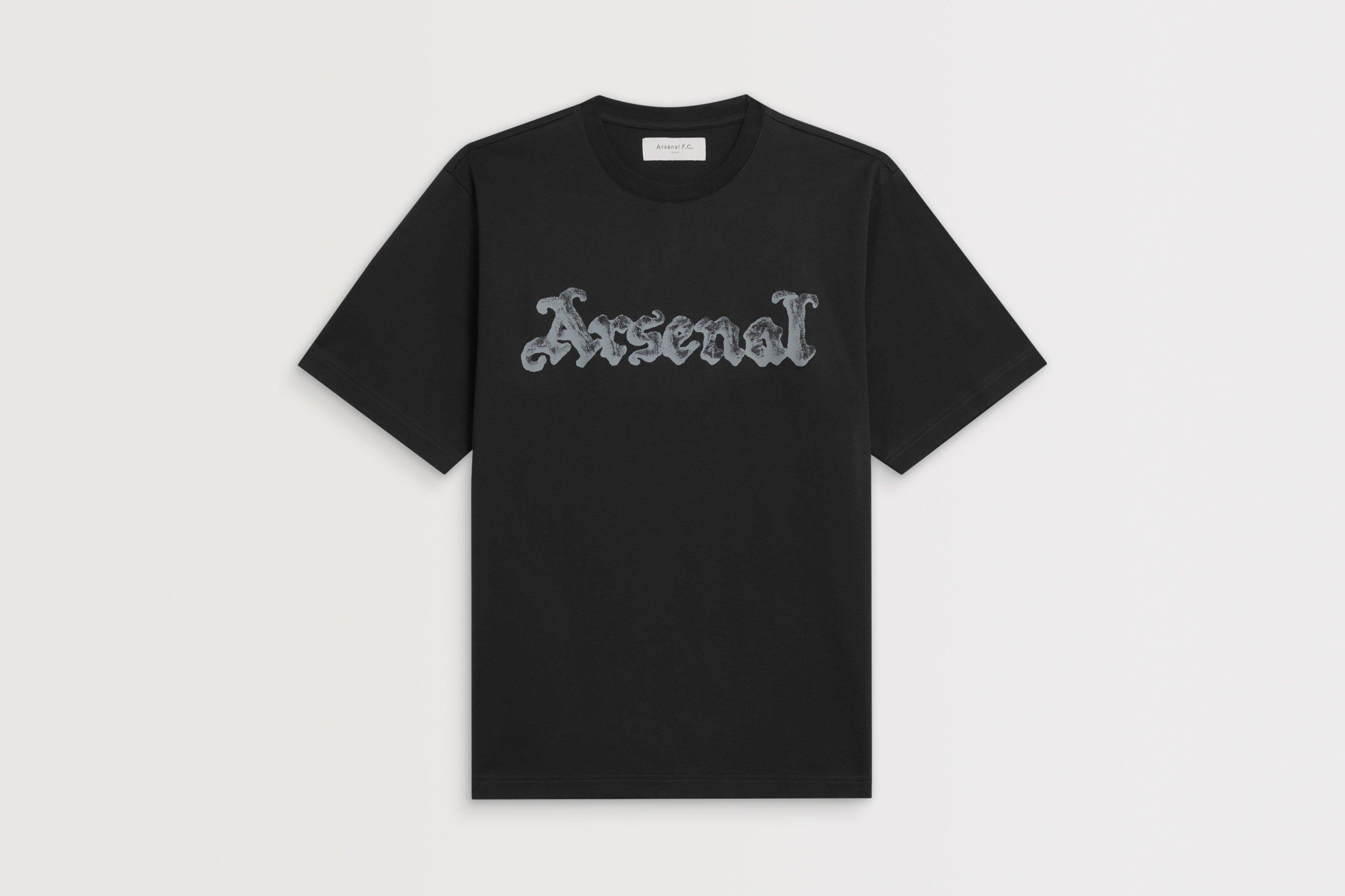 Arsenal N7 Black Permanent T-Shirt