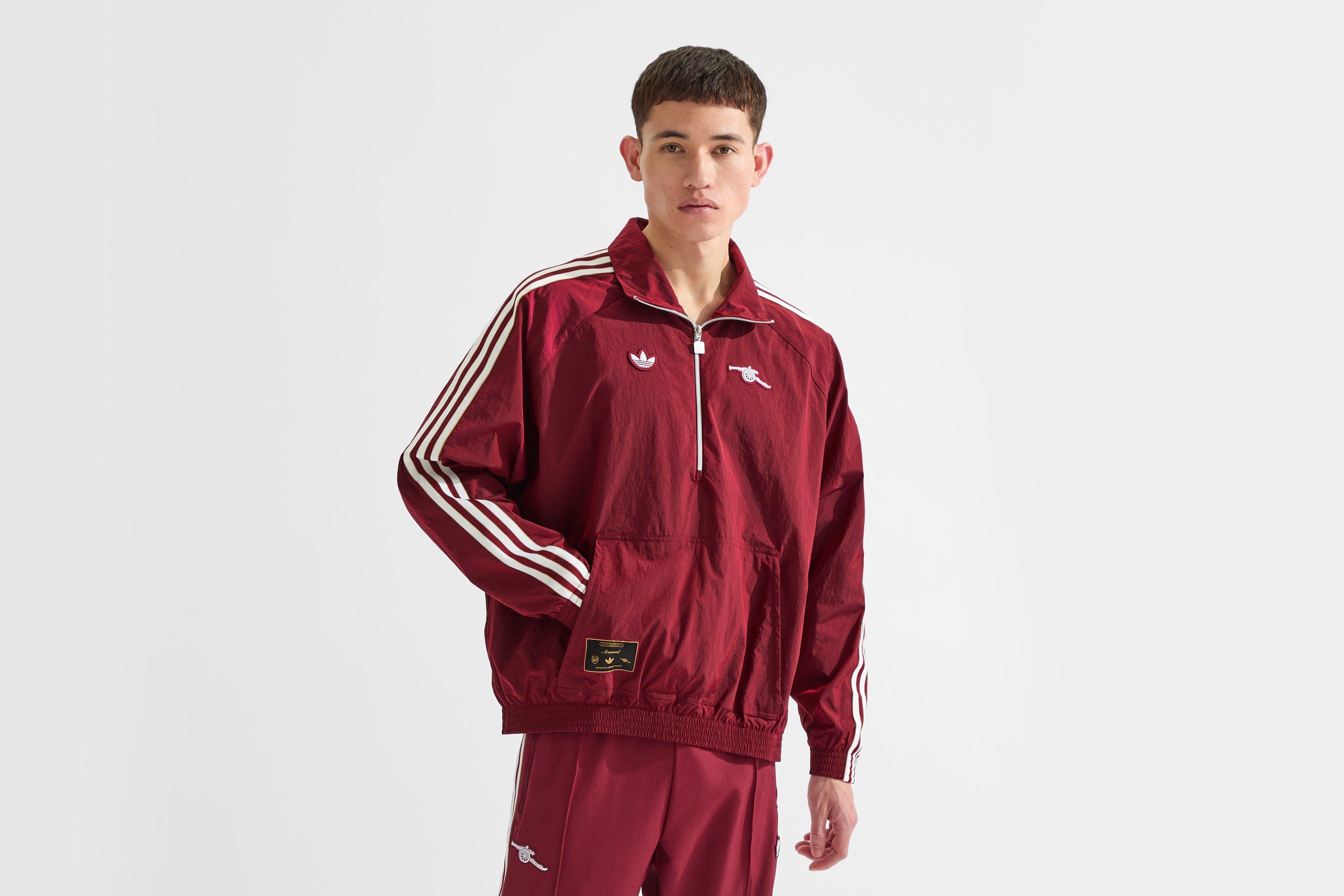 Arsenal adidas 25/26 Terrace Icons Half Zip Jacket