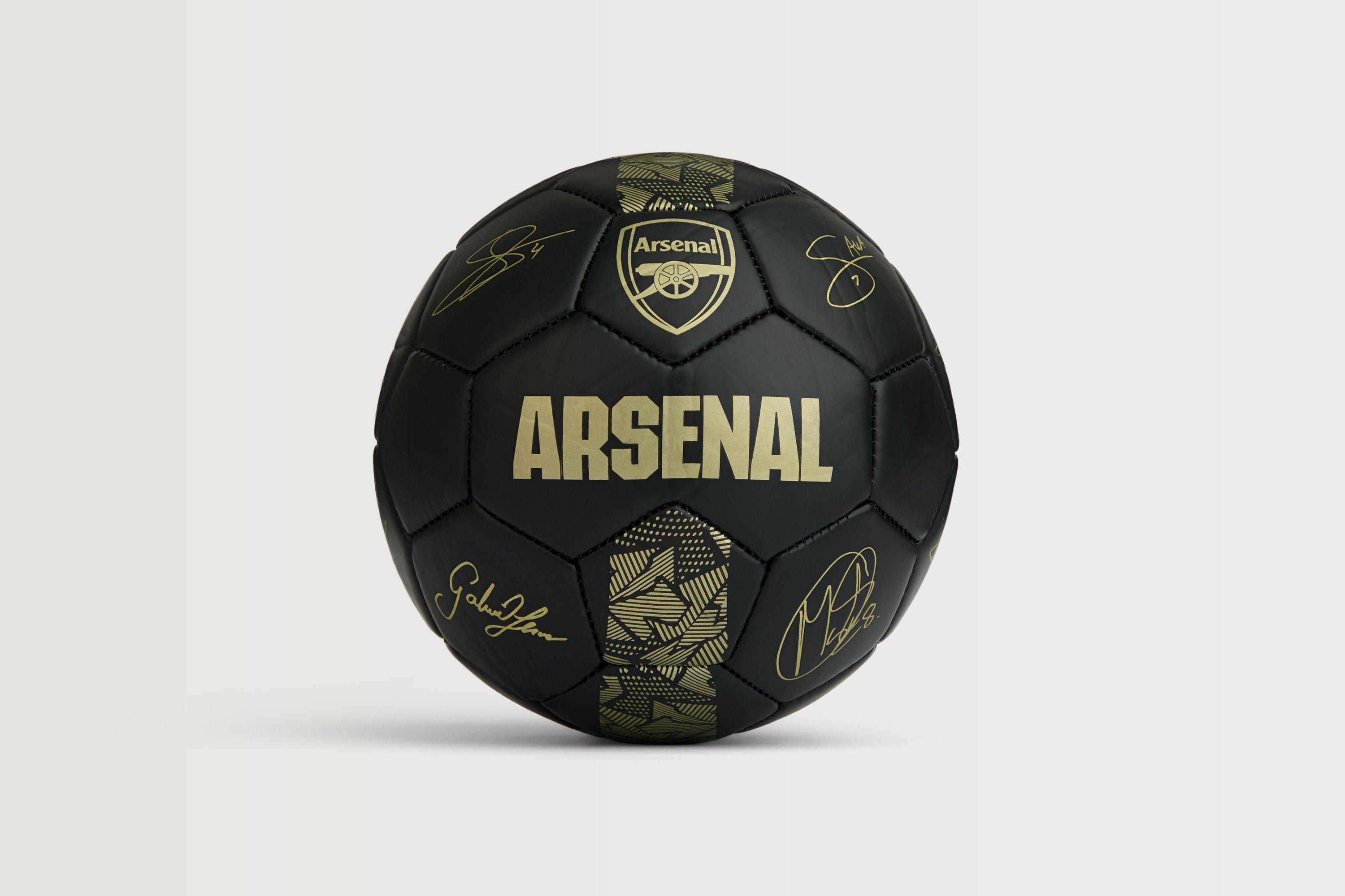 Arsenal 23/24 Size 1 Black Signature Football