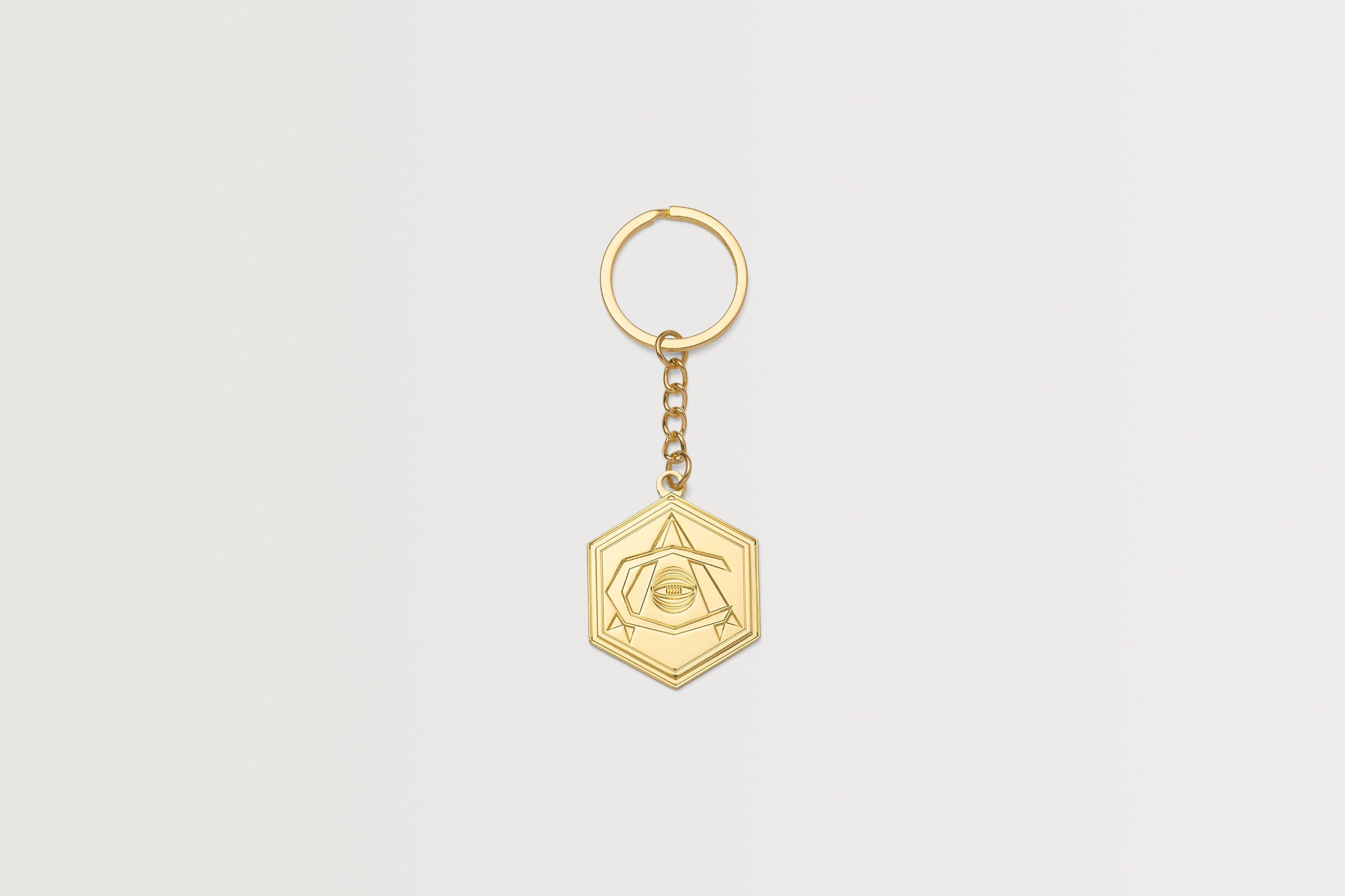 Arsenal Art Deco Keyring