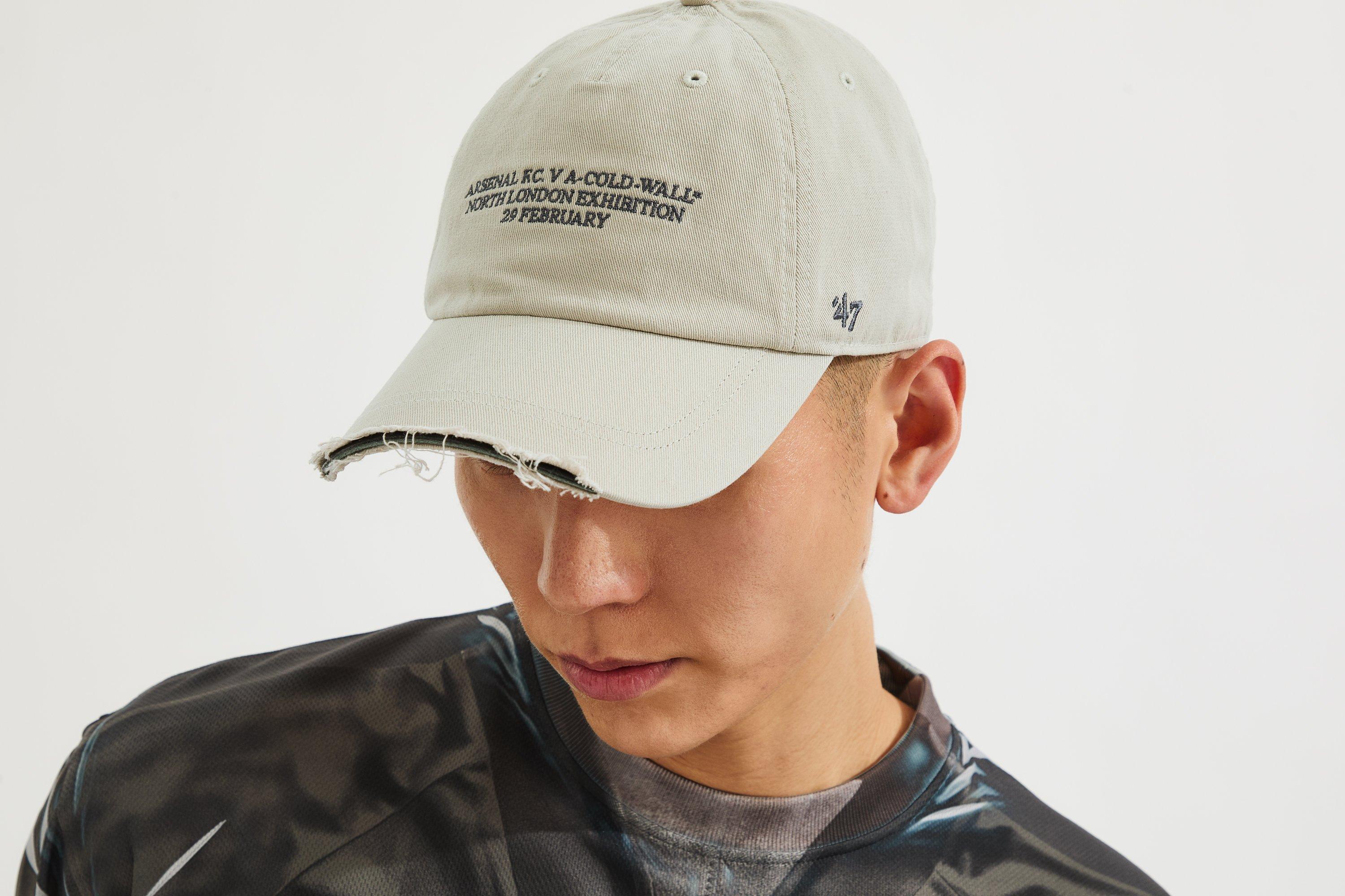 Arsenal x A-COLD-WALL* 47 Avenell Stone Distressed Cap
