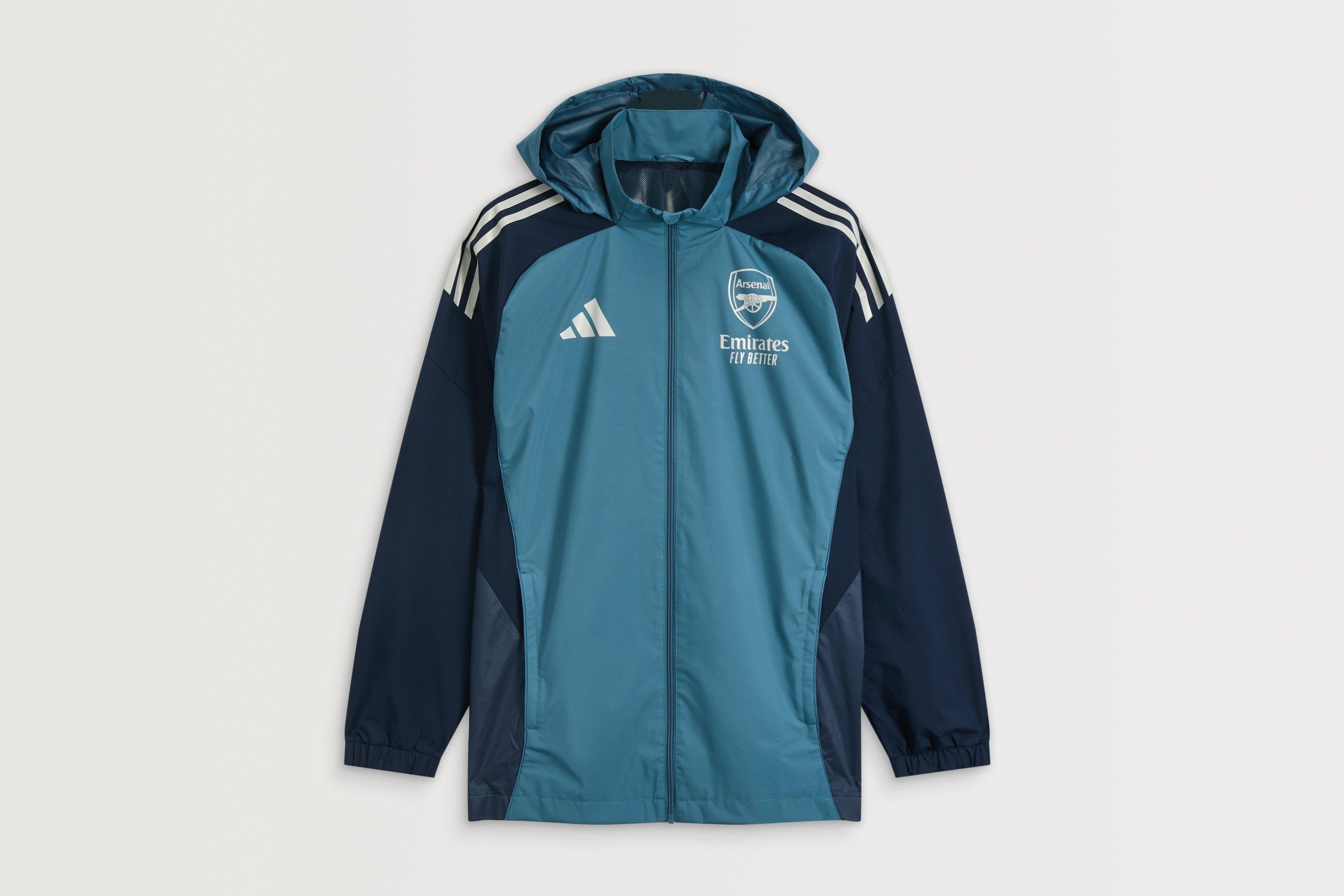 Arsenal adidas 25/26 Navy All Weather Jacket