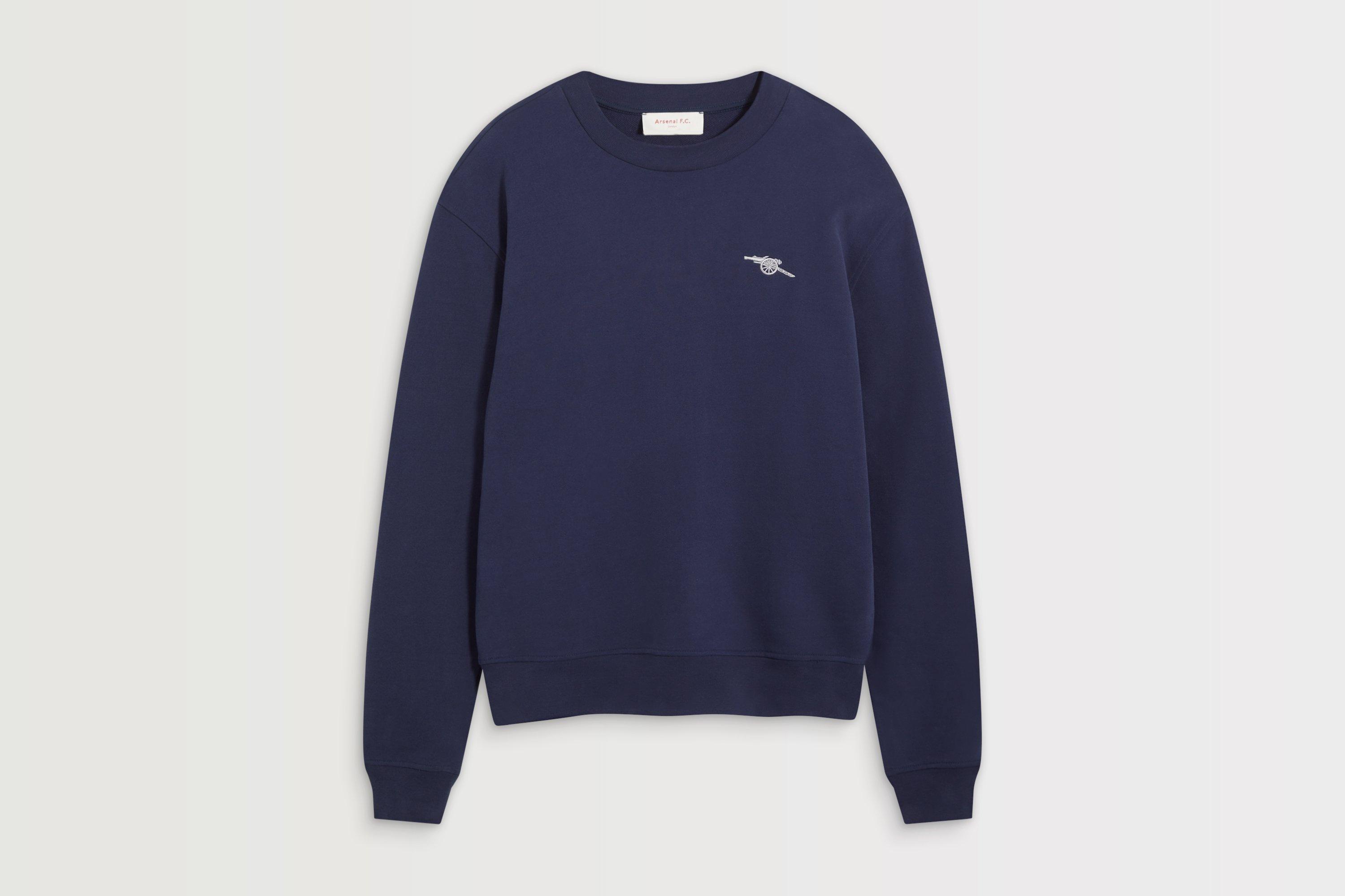 Arsenal Essentials Navy Cannon Sweatshirt