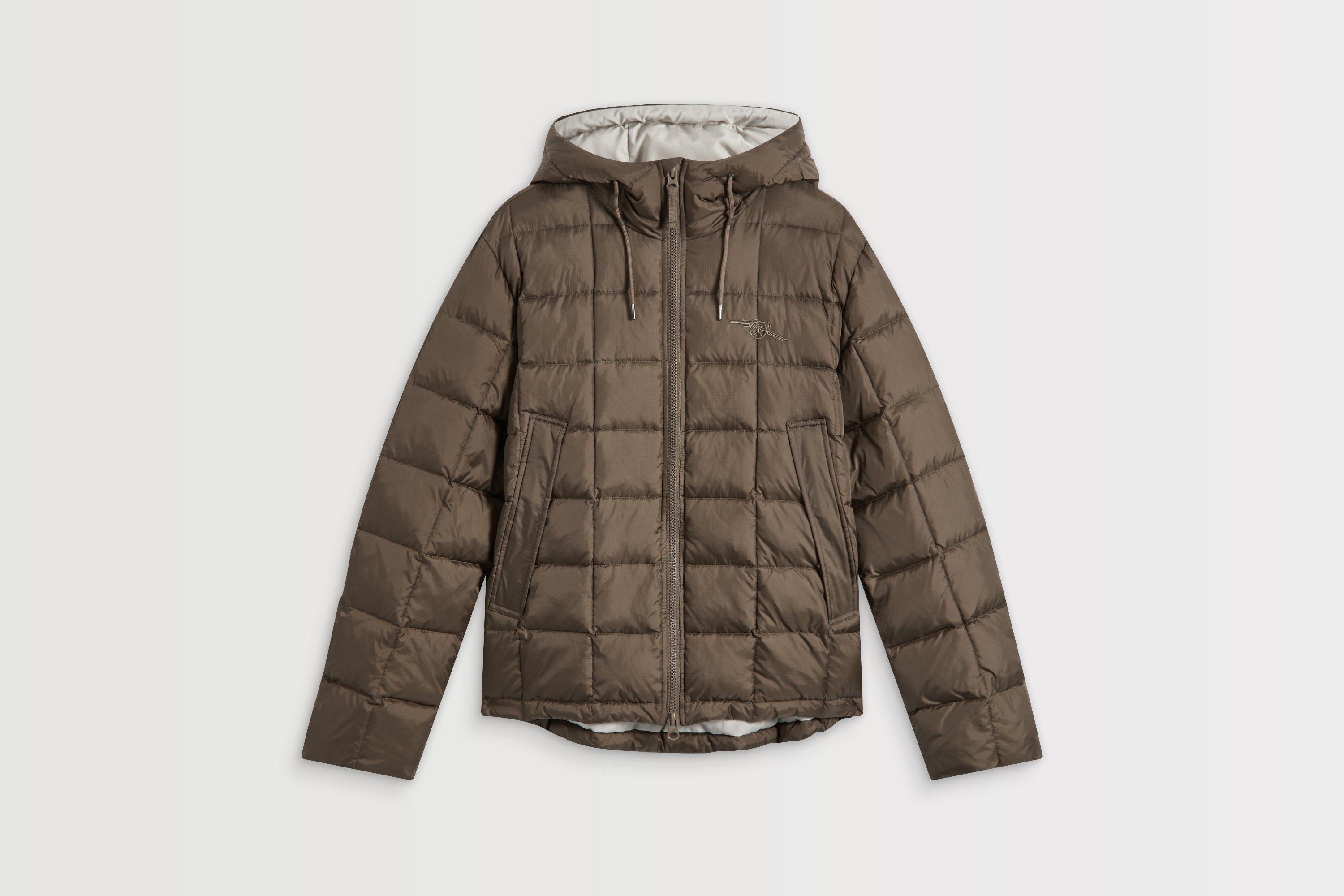 Arsenal Holloway Social Club Brown Puffer Jacket