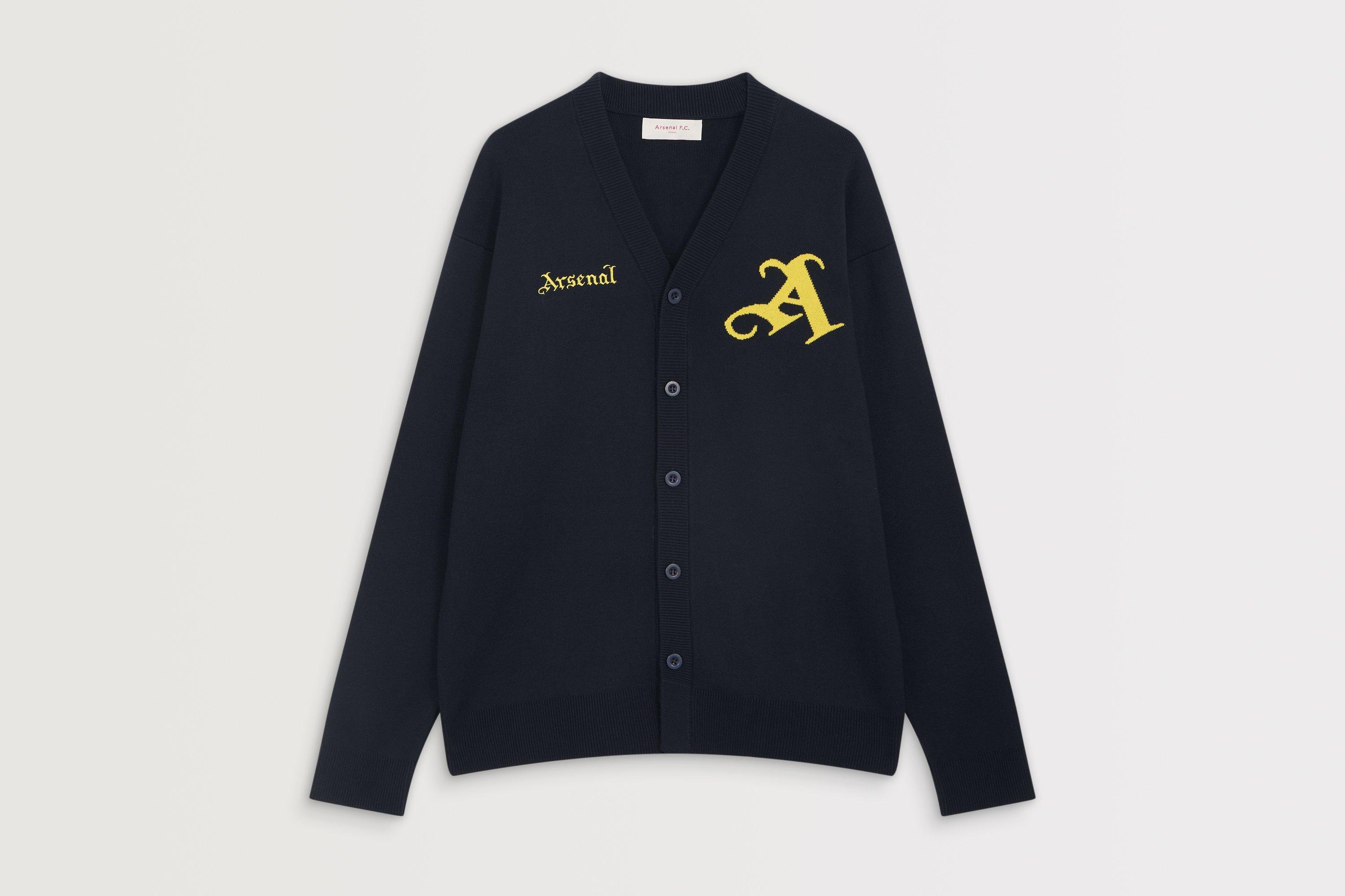 Arsenal Unisex Gothic A Knitted Cardigan