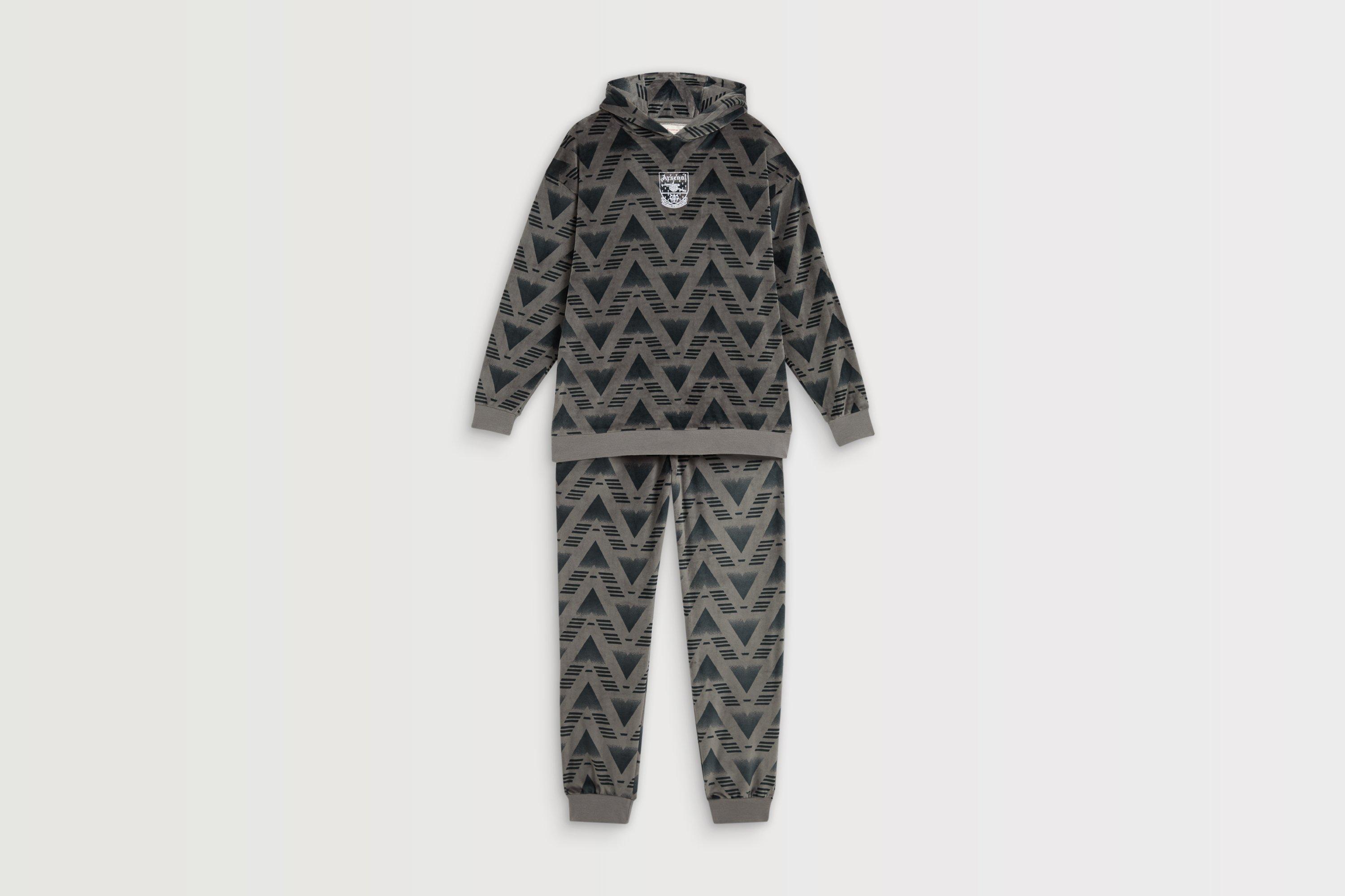 Arsenal Bruised Banana Grey Lounge Set