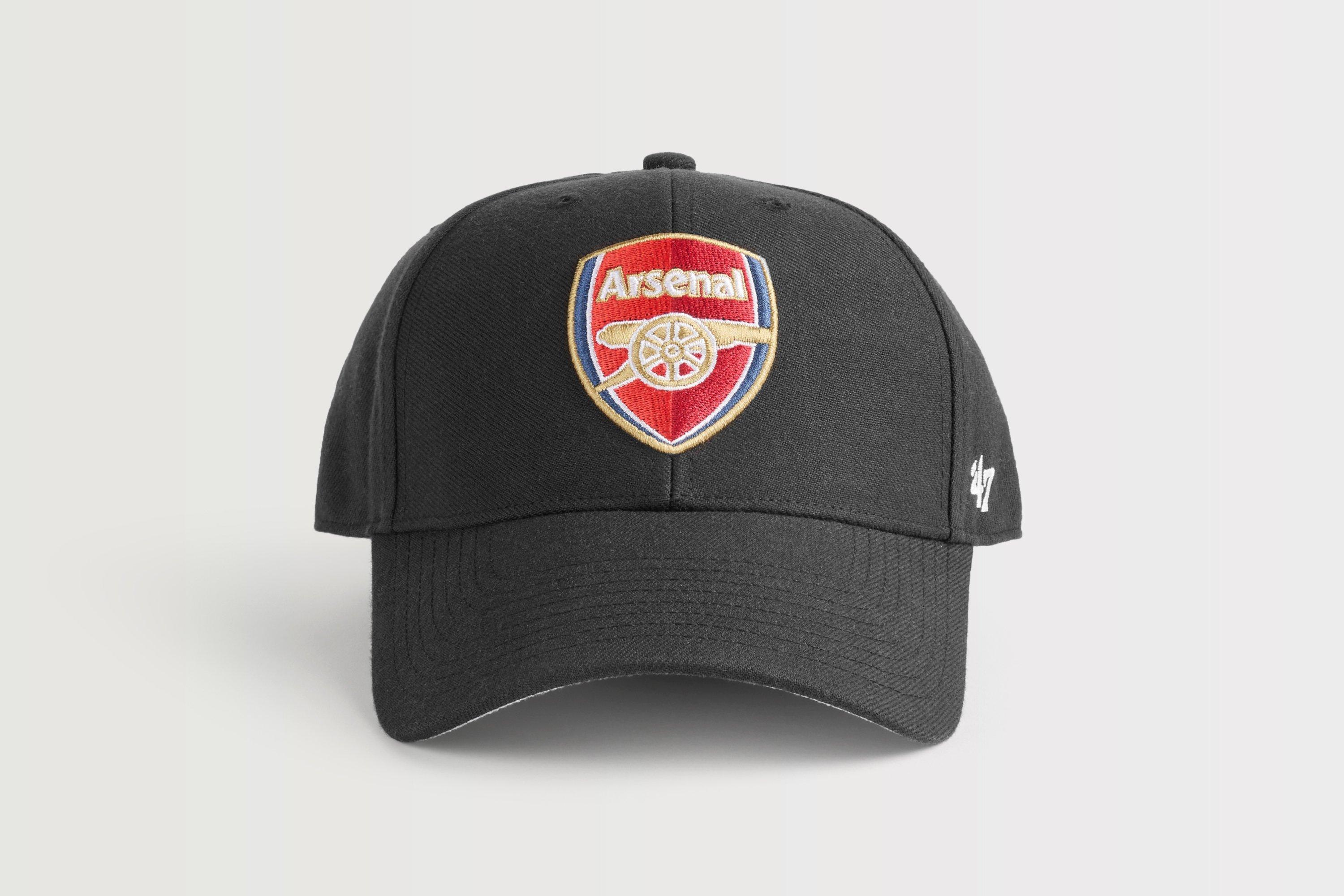 Arsenal 47 Black Crest Cap