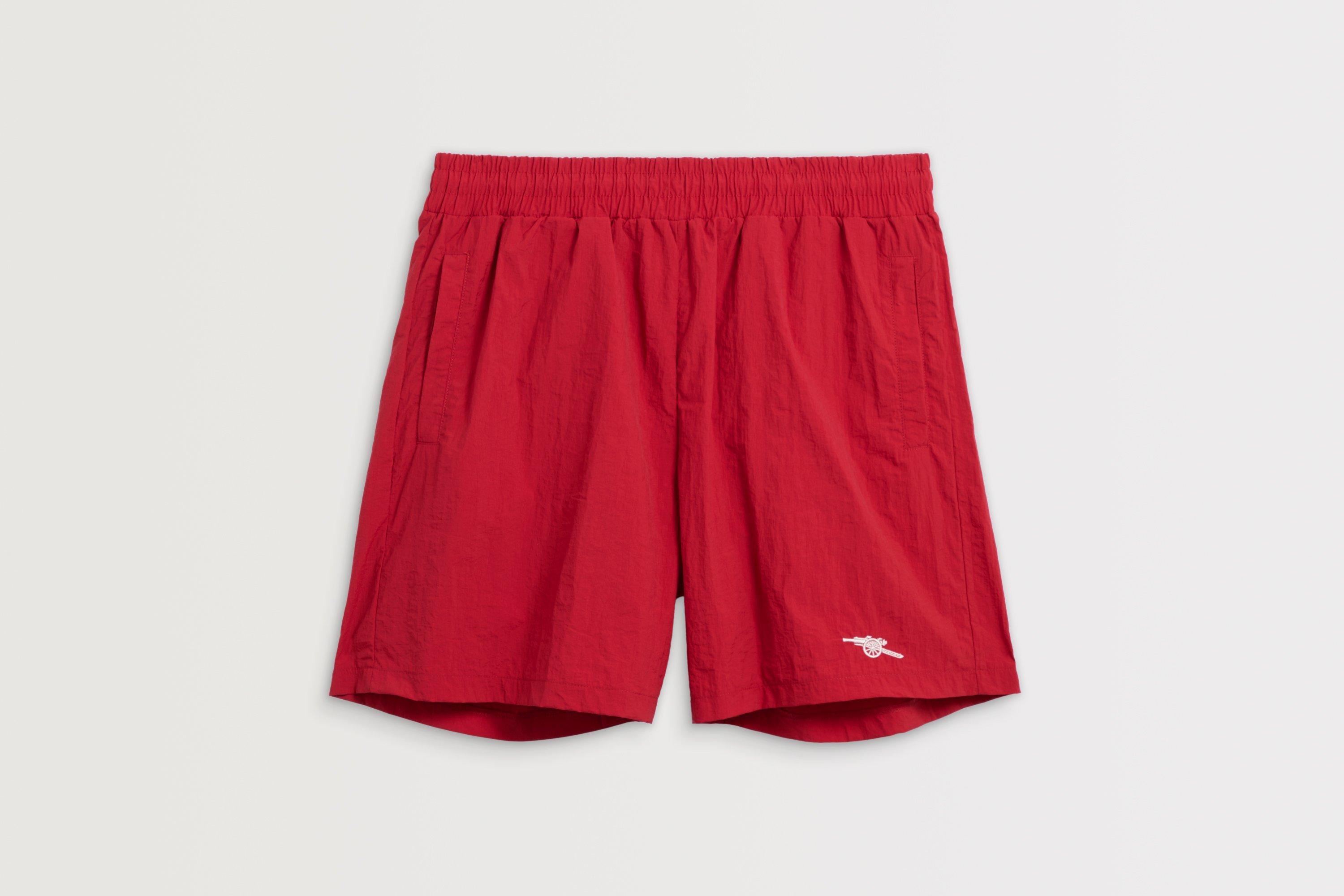 Arsenal Cannon Runner Shorts in Red