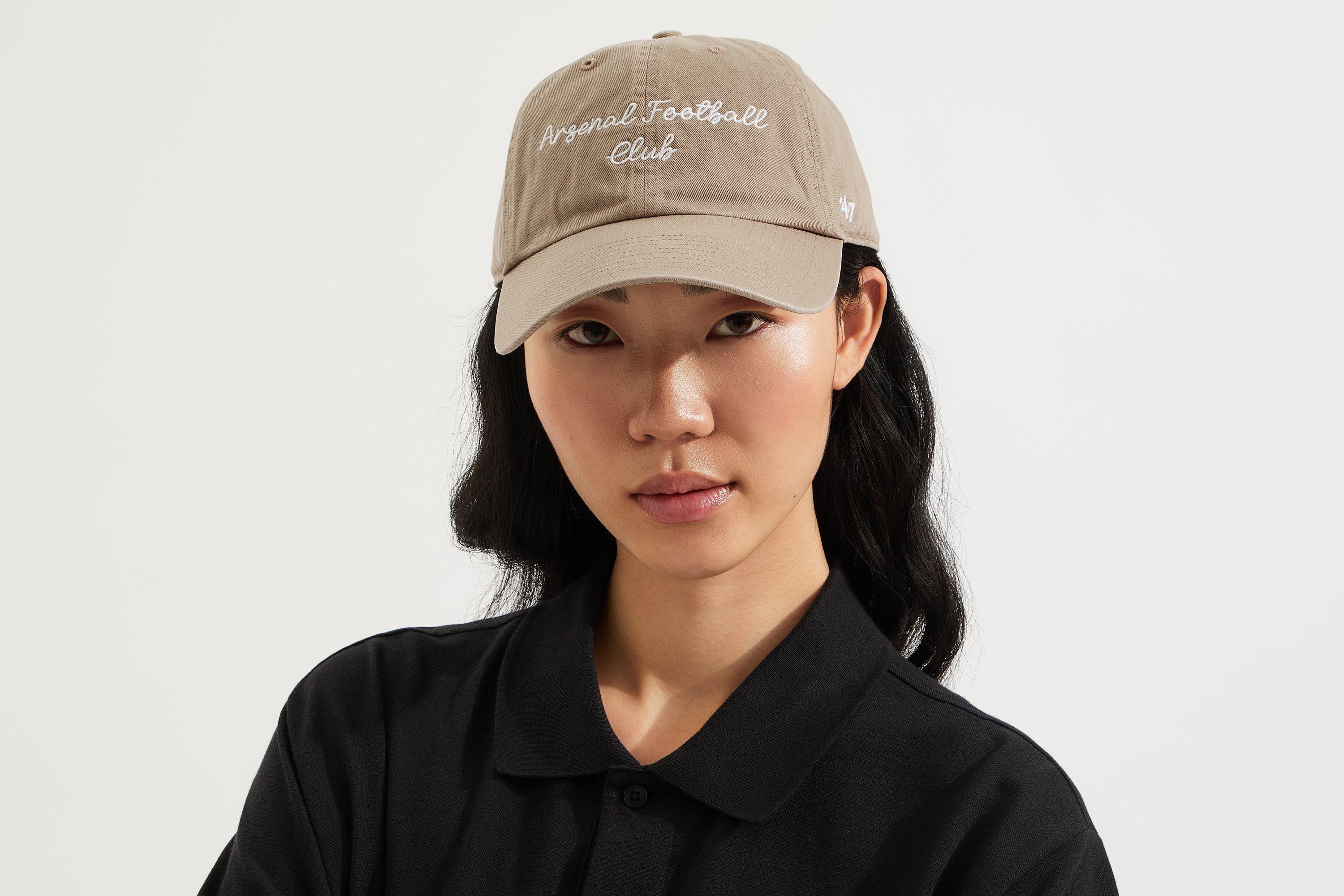 Arsenal 47 Beige Script Cap