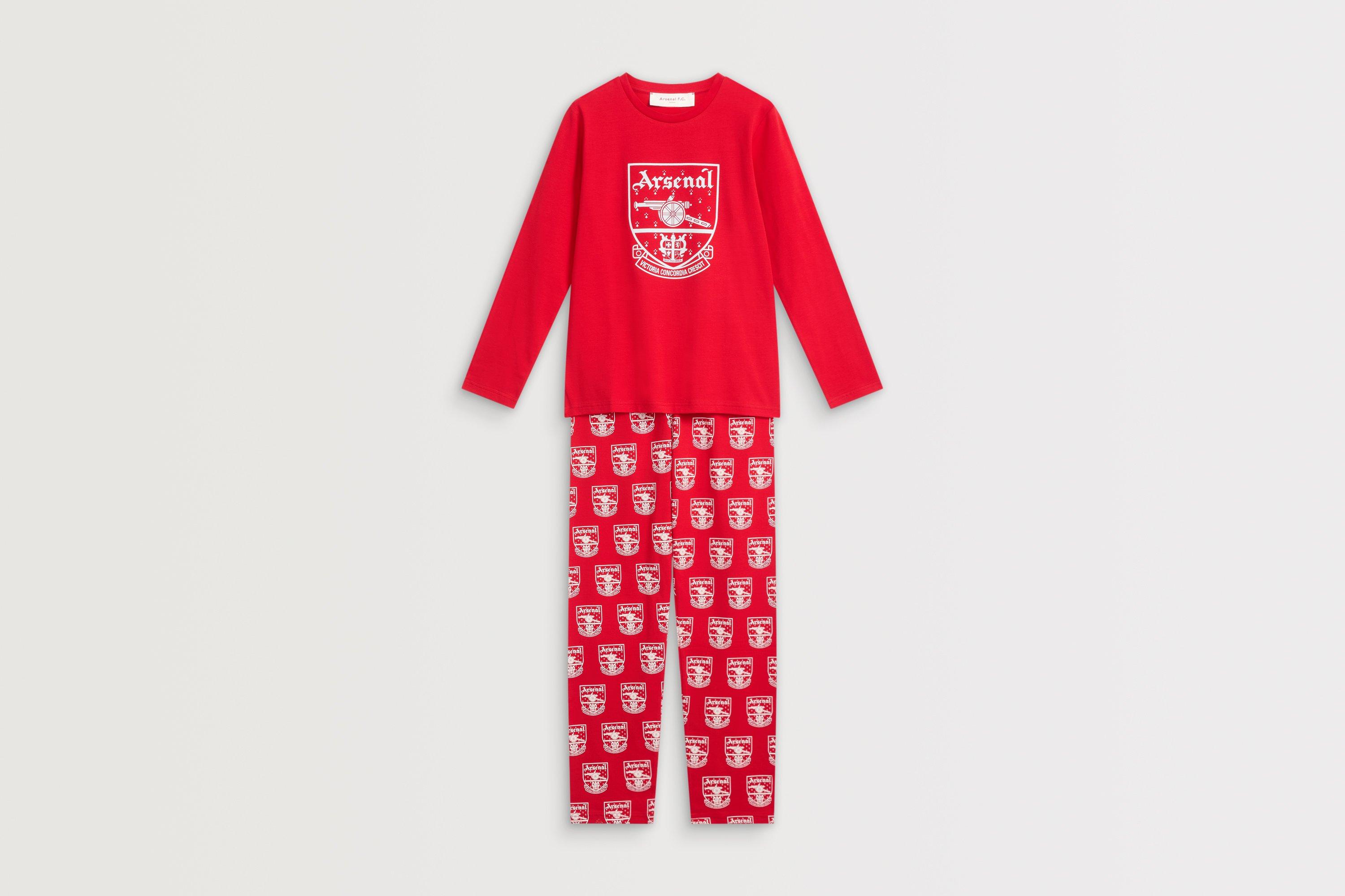 Arsenal Essentials Kids Crest Long Sleeve Pyjama Set