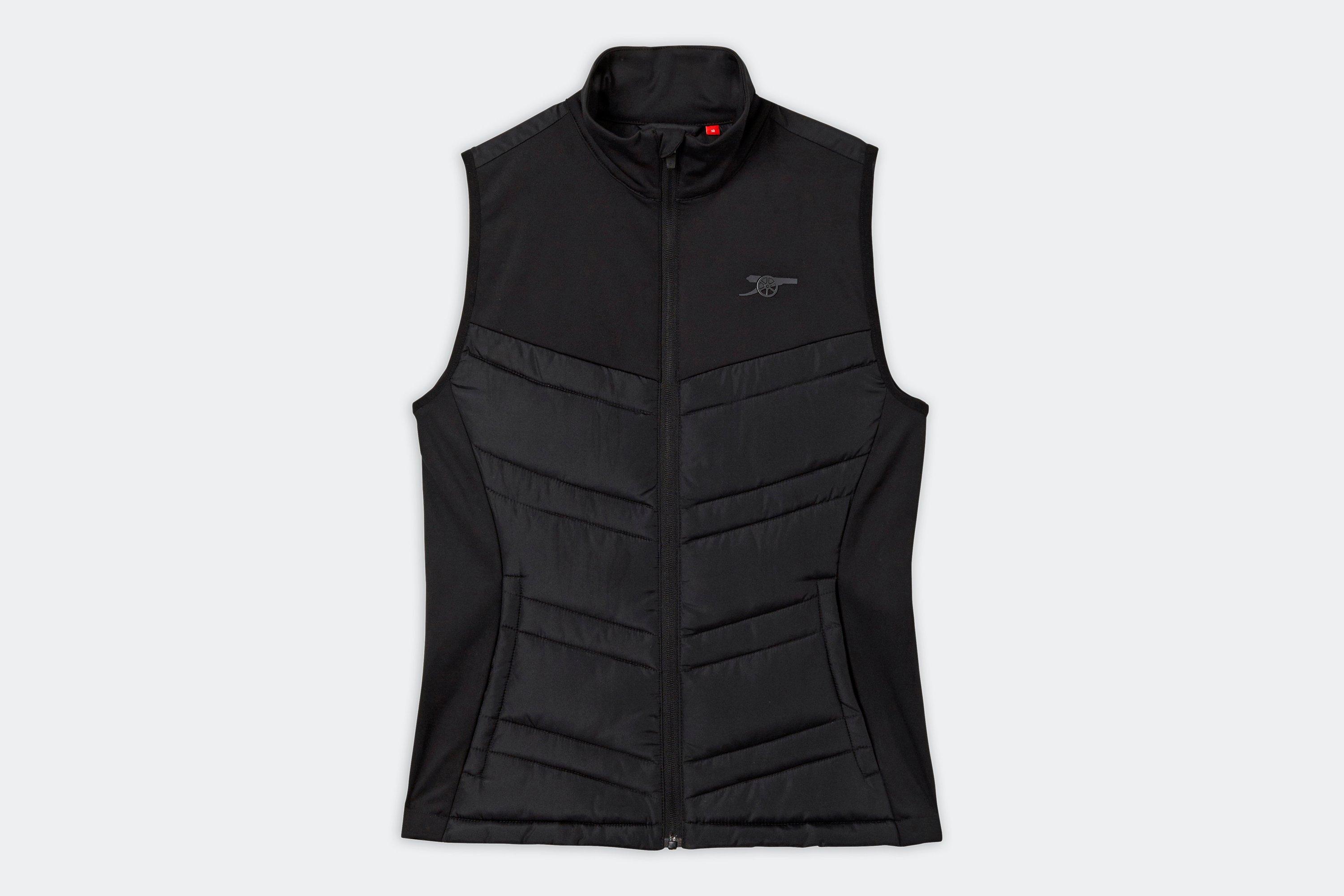Arsenal Womens Leisure Padded Hybrid Gilet