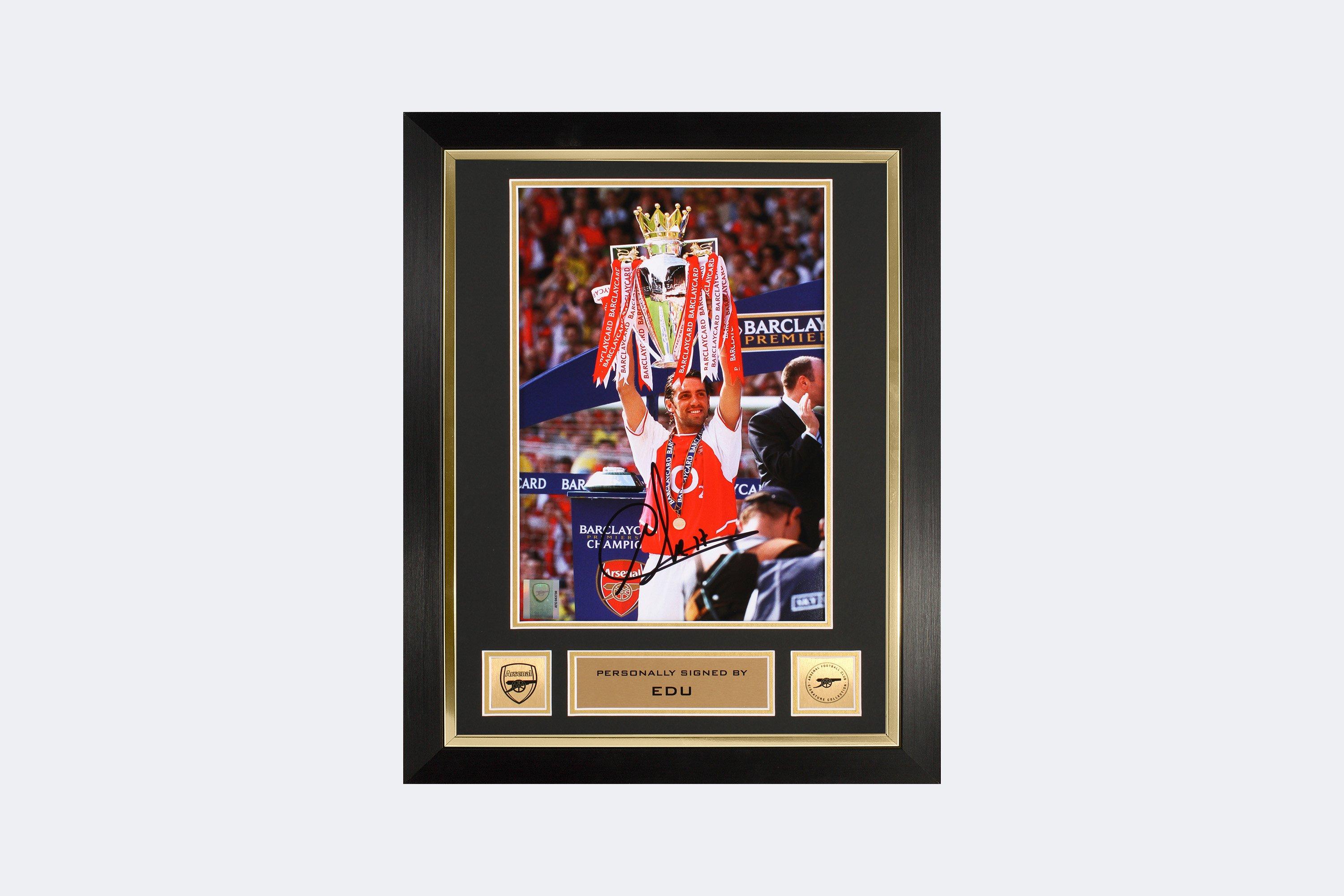 Arsenal Framed Signed Edu Print
