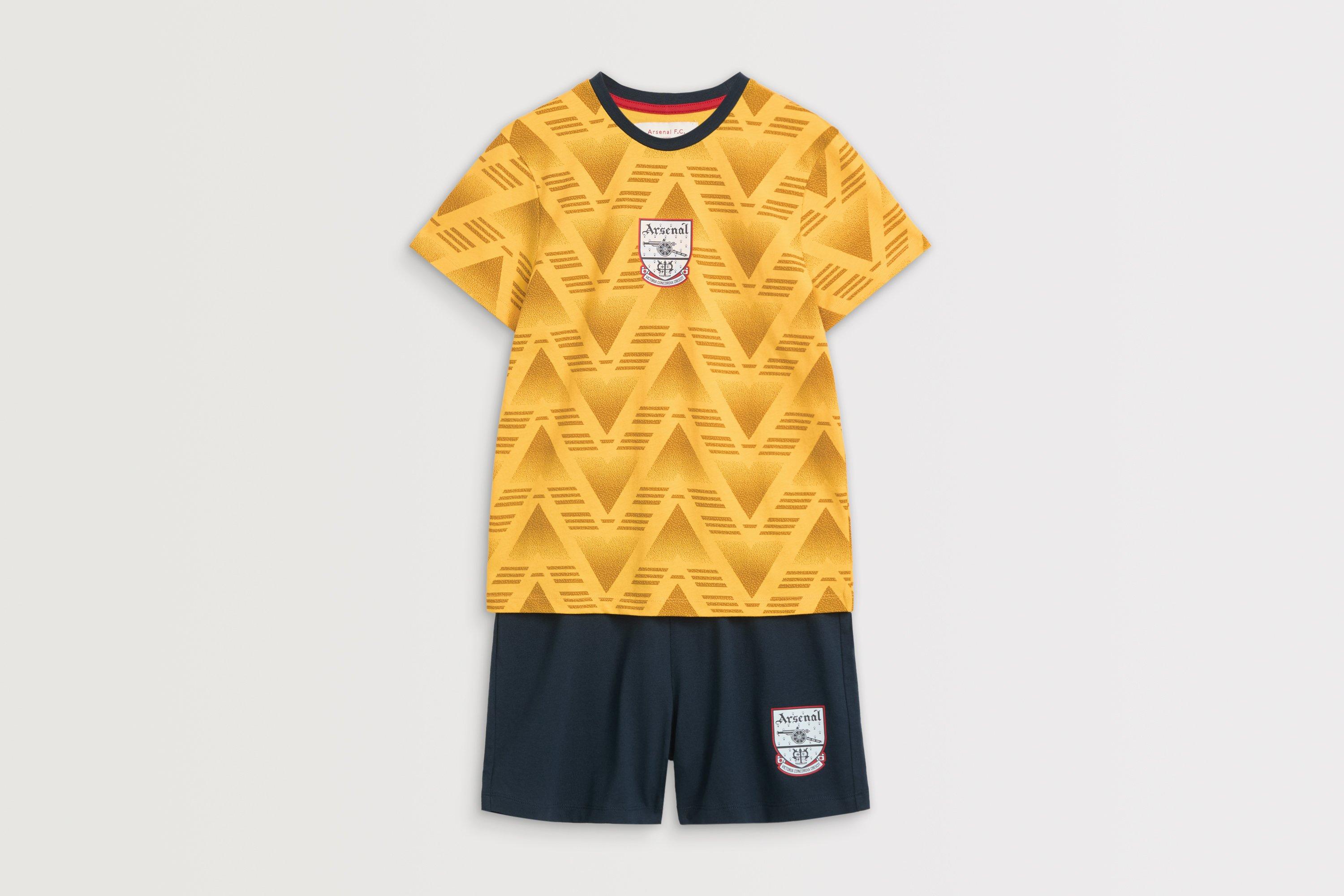 Arsenal Classics Kids Bruised Banana Pyjama Short Set