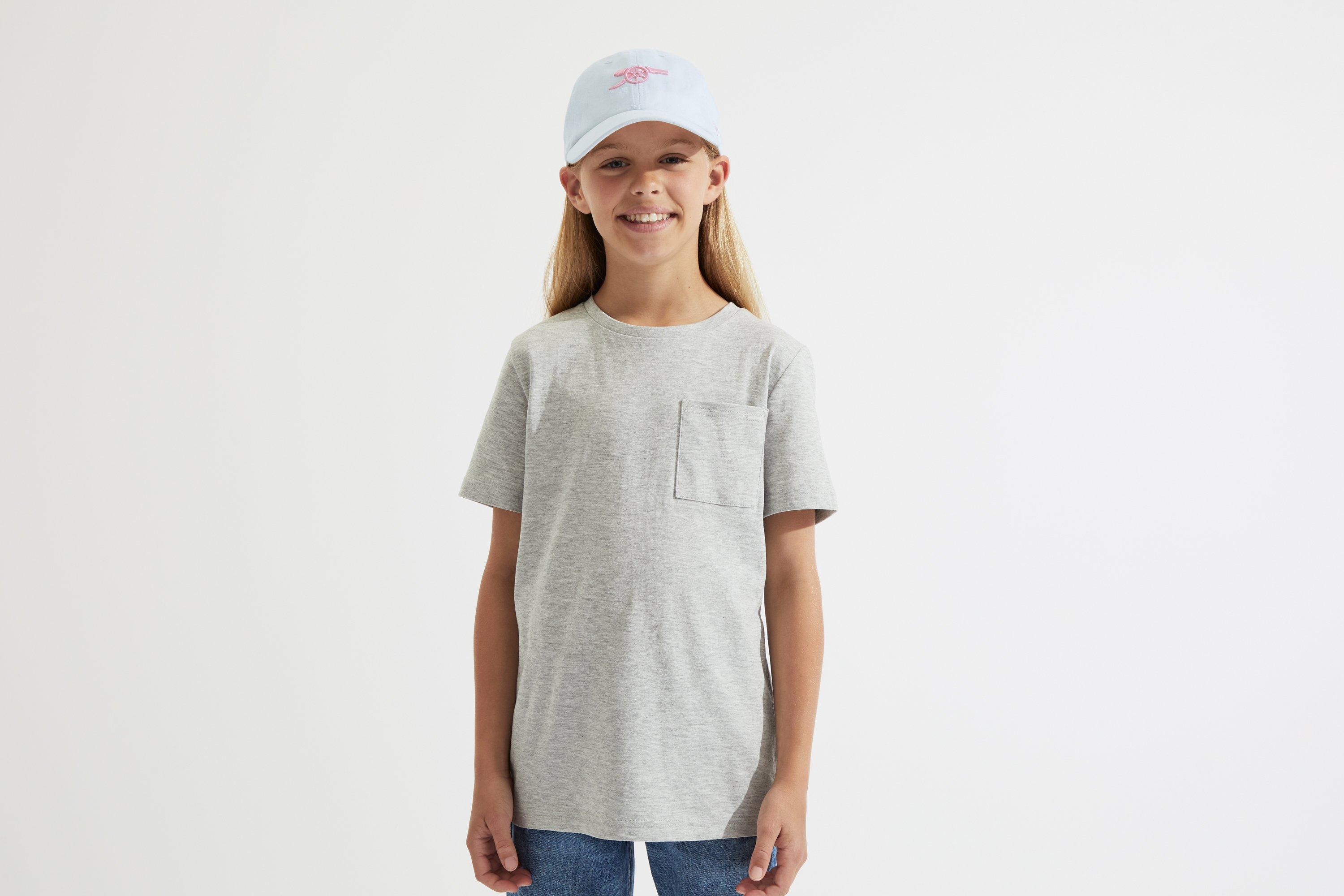 Arsenal Kids 47 White Contrast Cannon Cap
