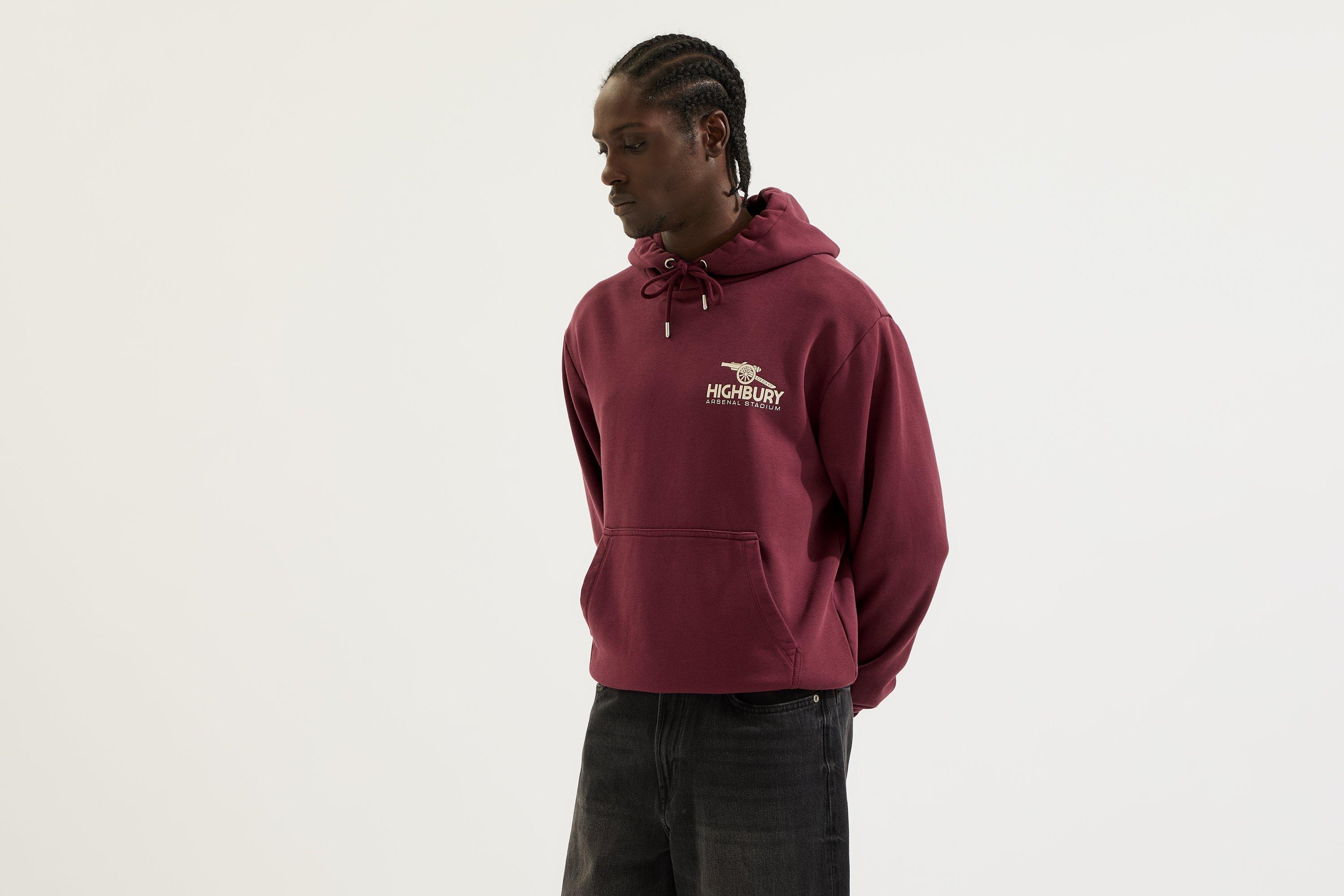 Arsenal Classics Burgundy East Stand Hoodie