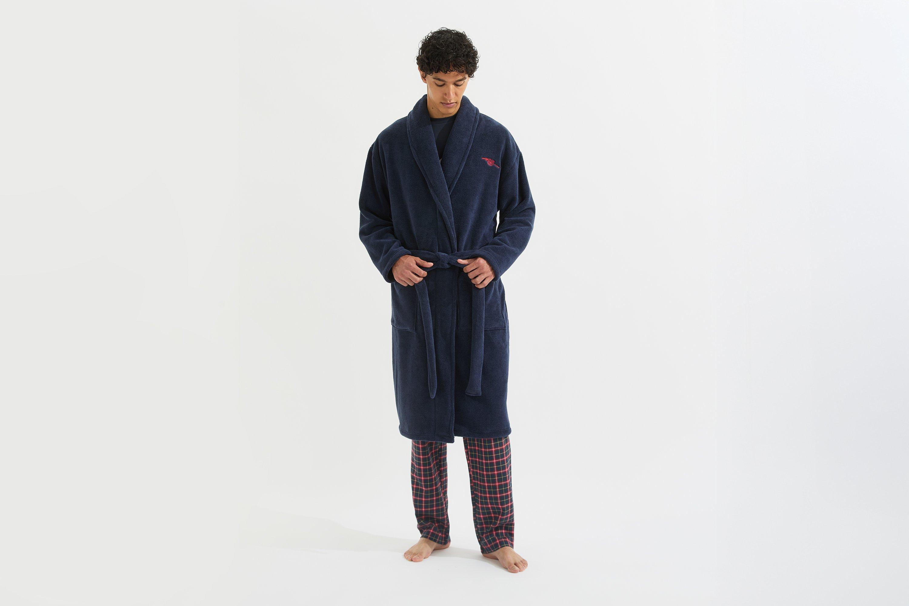 Arsenal Essentials Unisex Gothic Fleece Dressing Gown