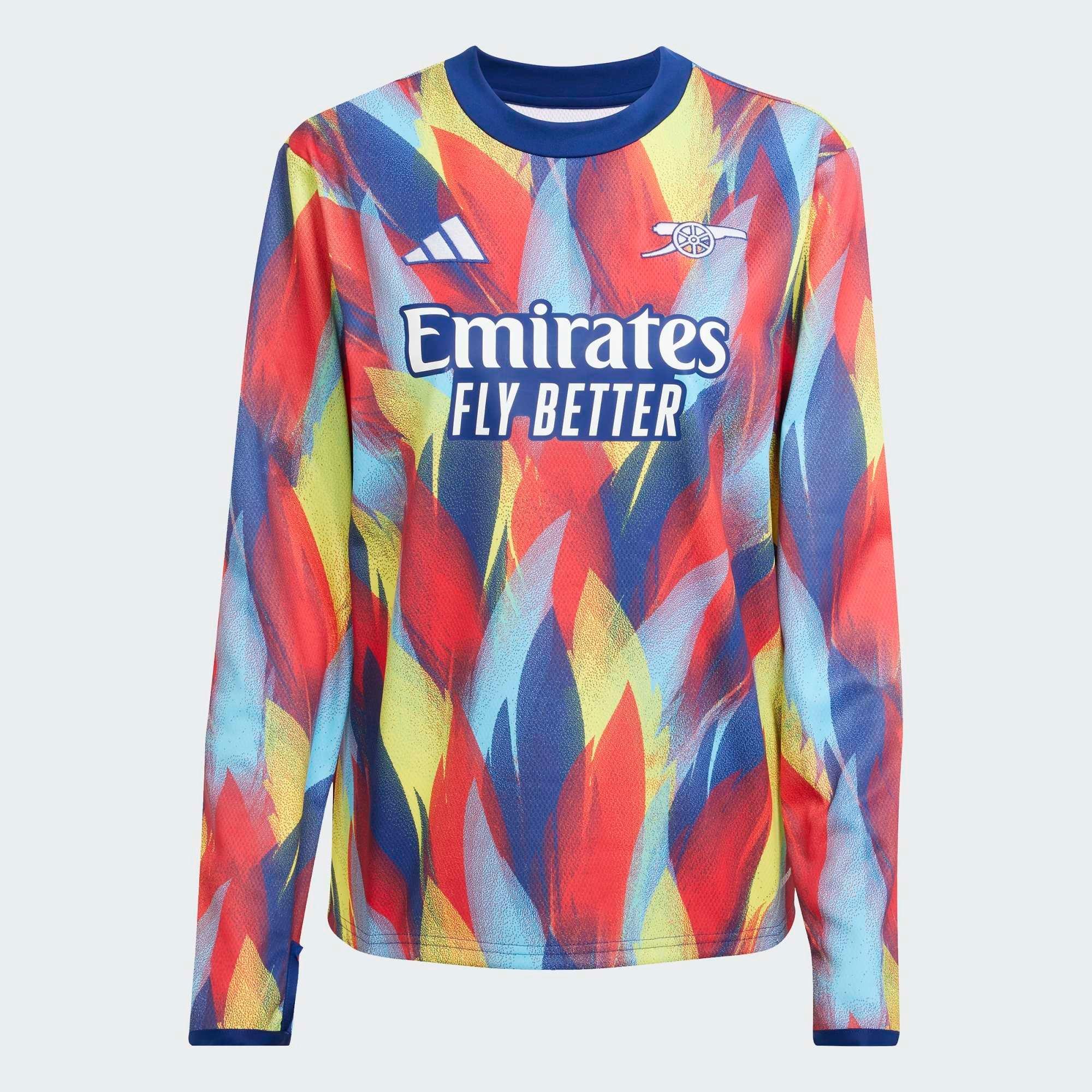 Arsenal adidas Womens 25/26 Pre-Match Warm Top