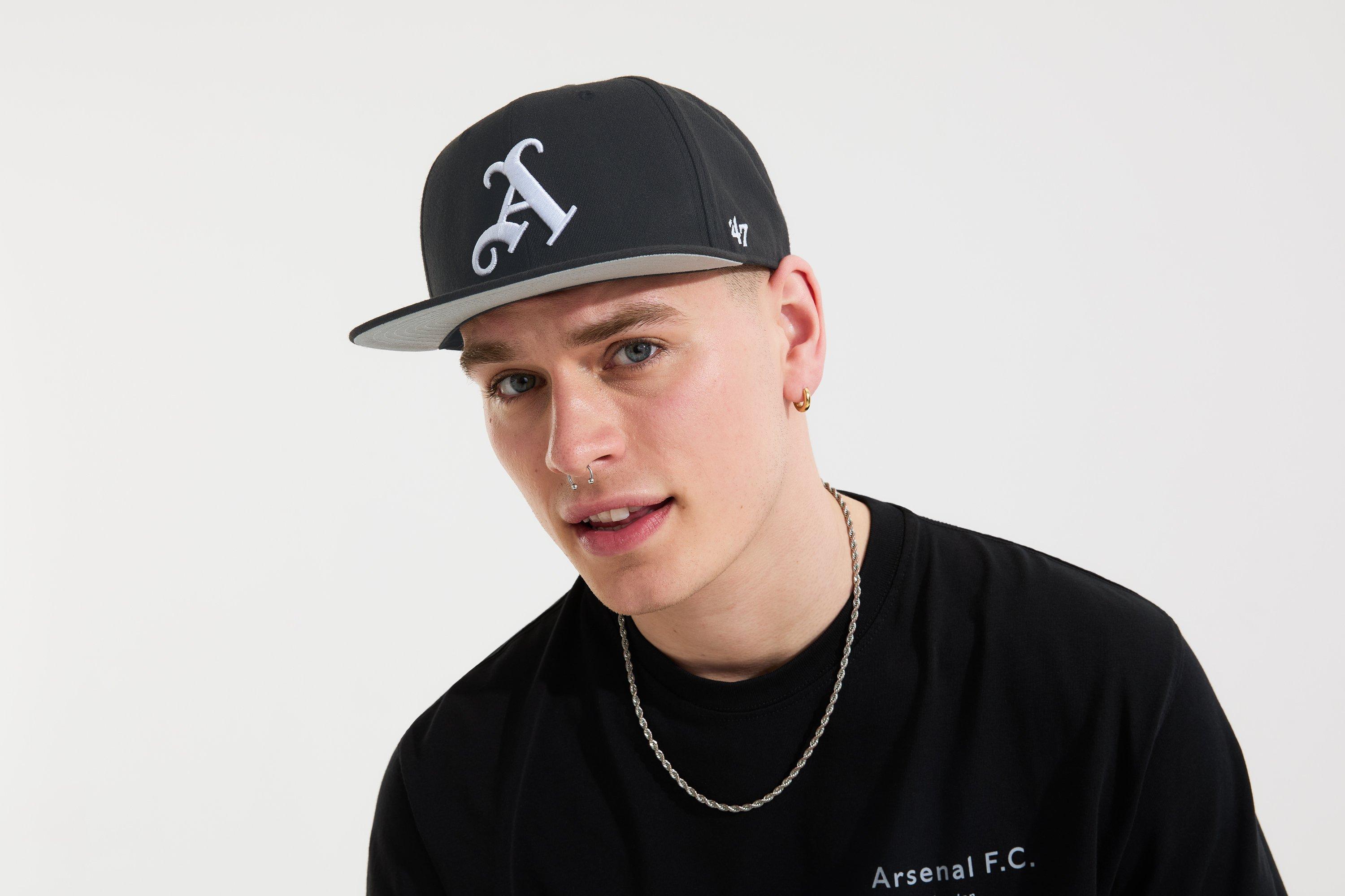 Arsenal 47 Black Snapback Gothic A Cap