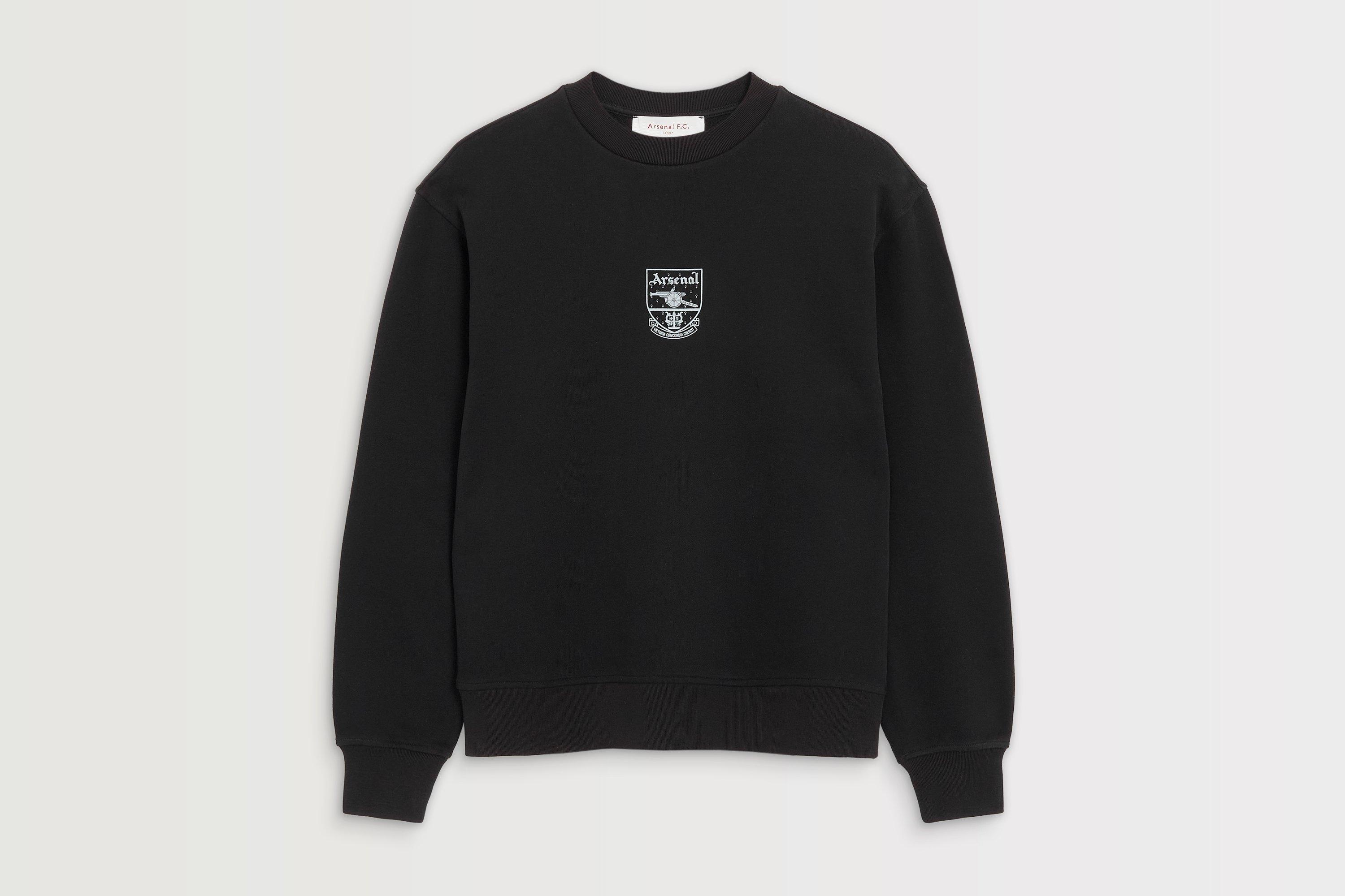 Arsenal Womens Black Concordia Sweatshirt