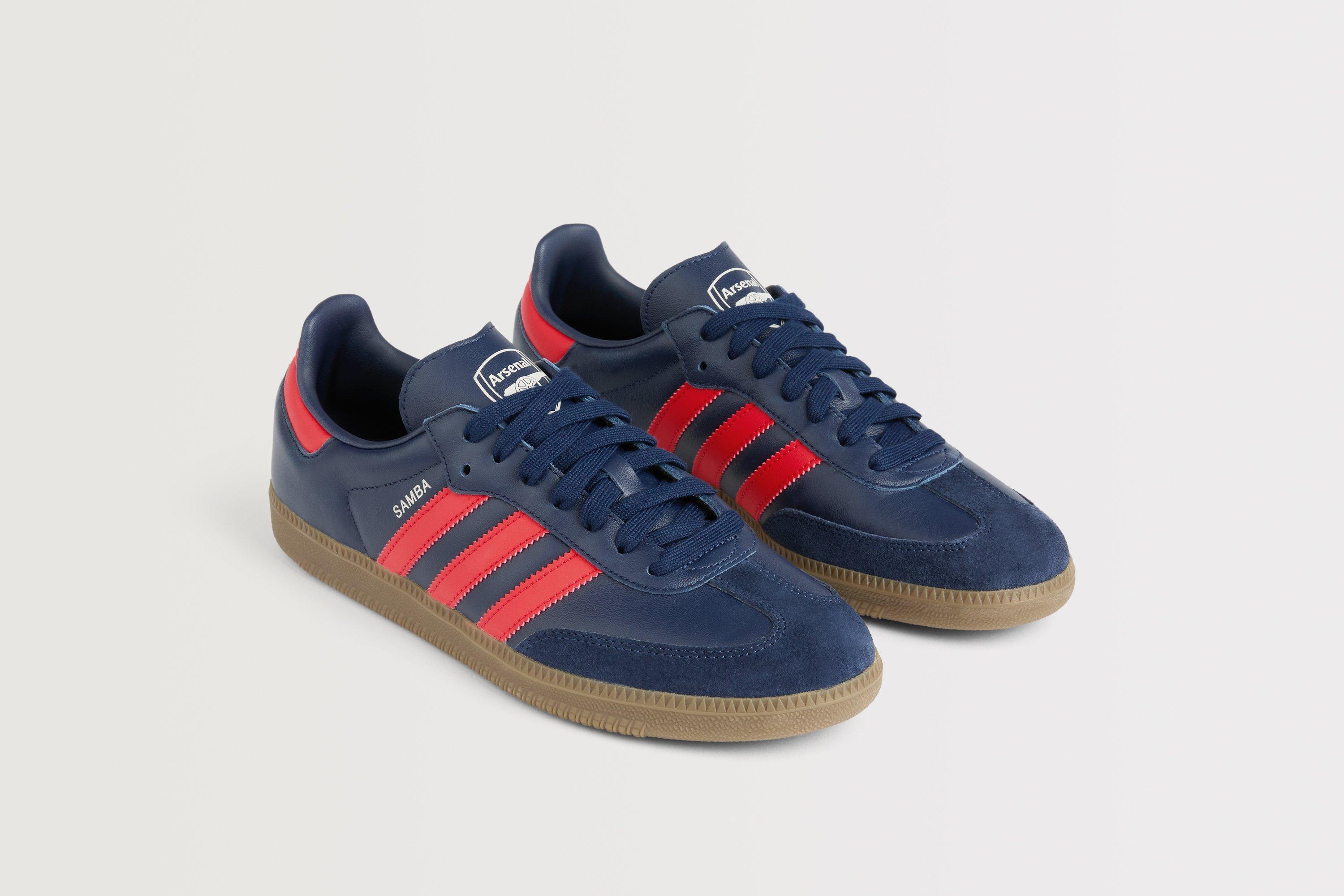 Arsenal adidas 25/26 Samba Shoes