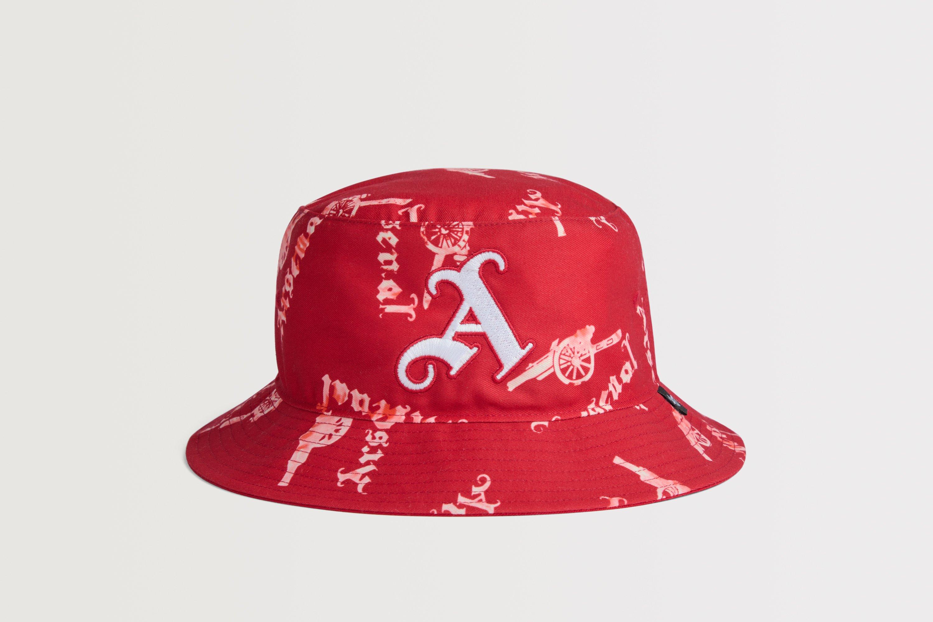 Arsenal 47 Gothic Text Bucket Hat
