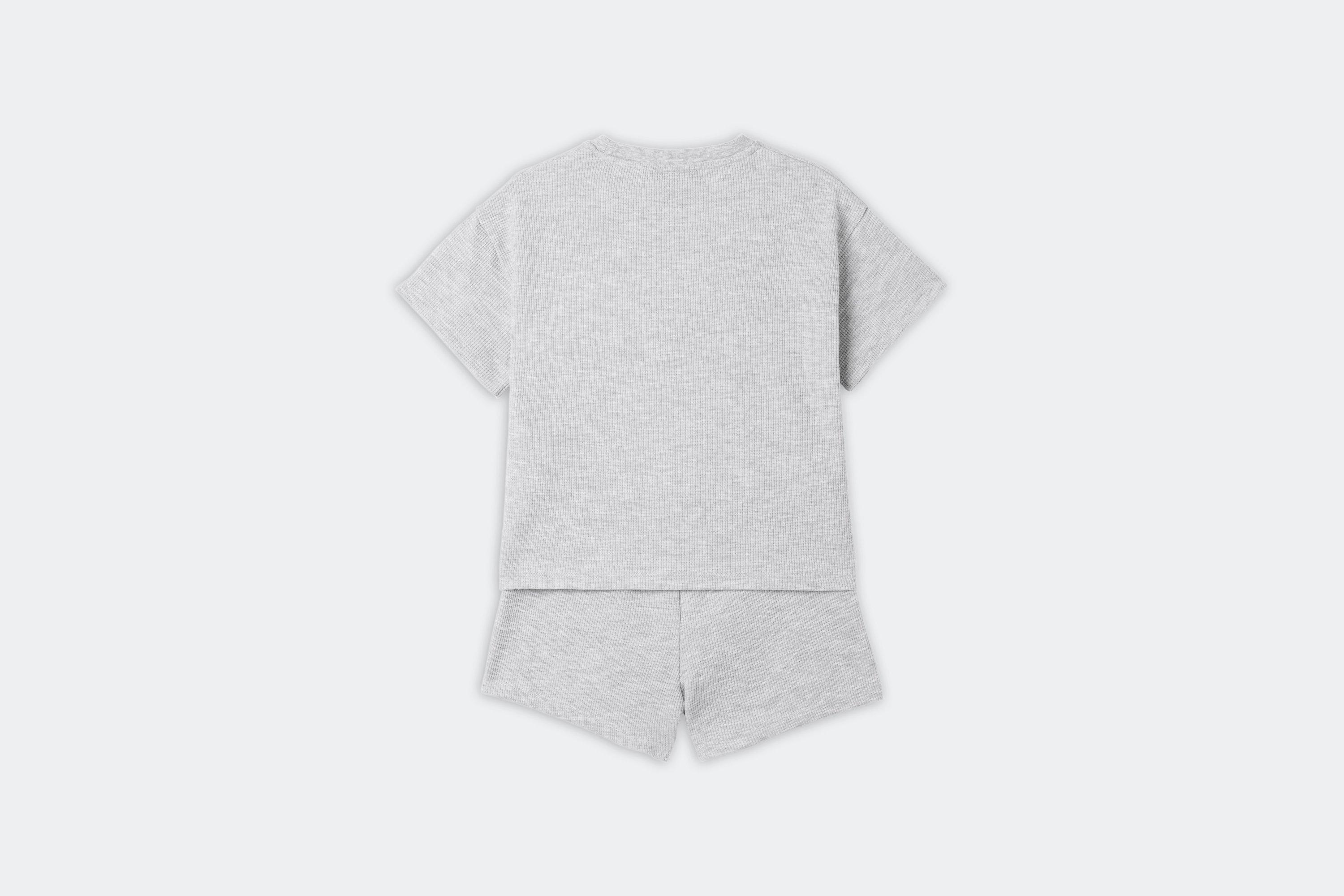 Arsenal Girls Grey Cannon Pyjamas