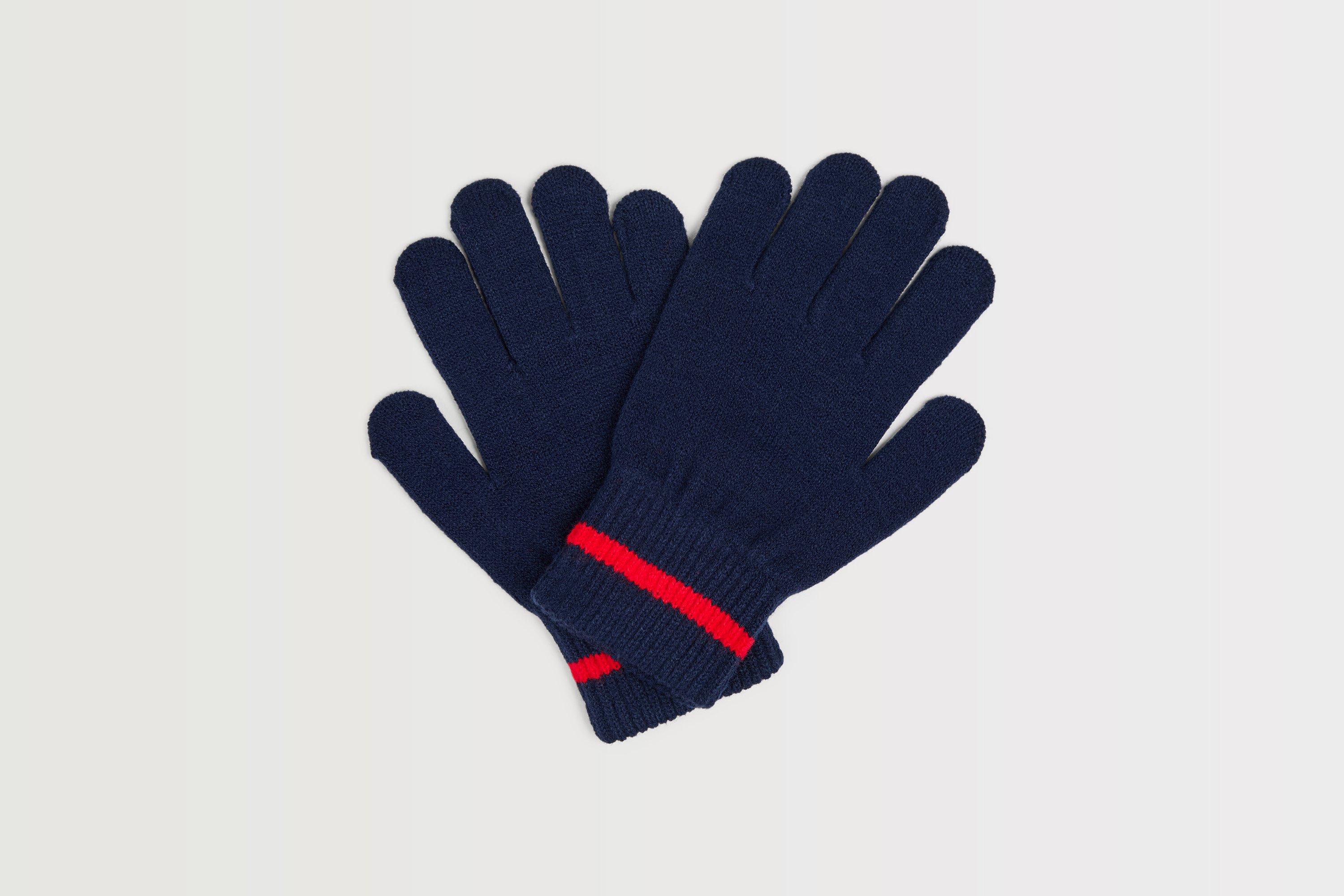 Arsenal Kids Navy Cannon Gloves