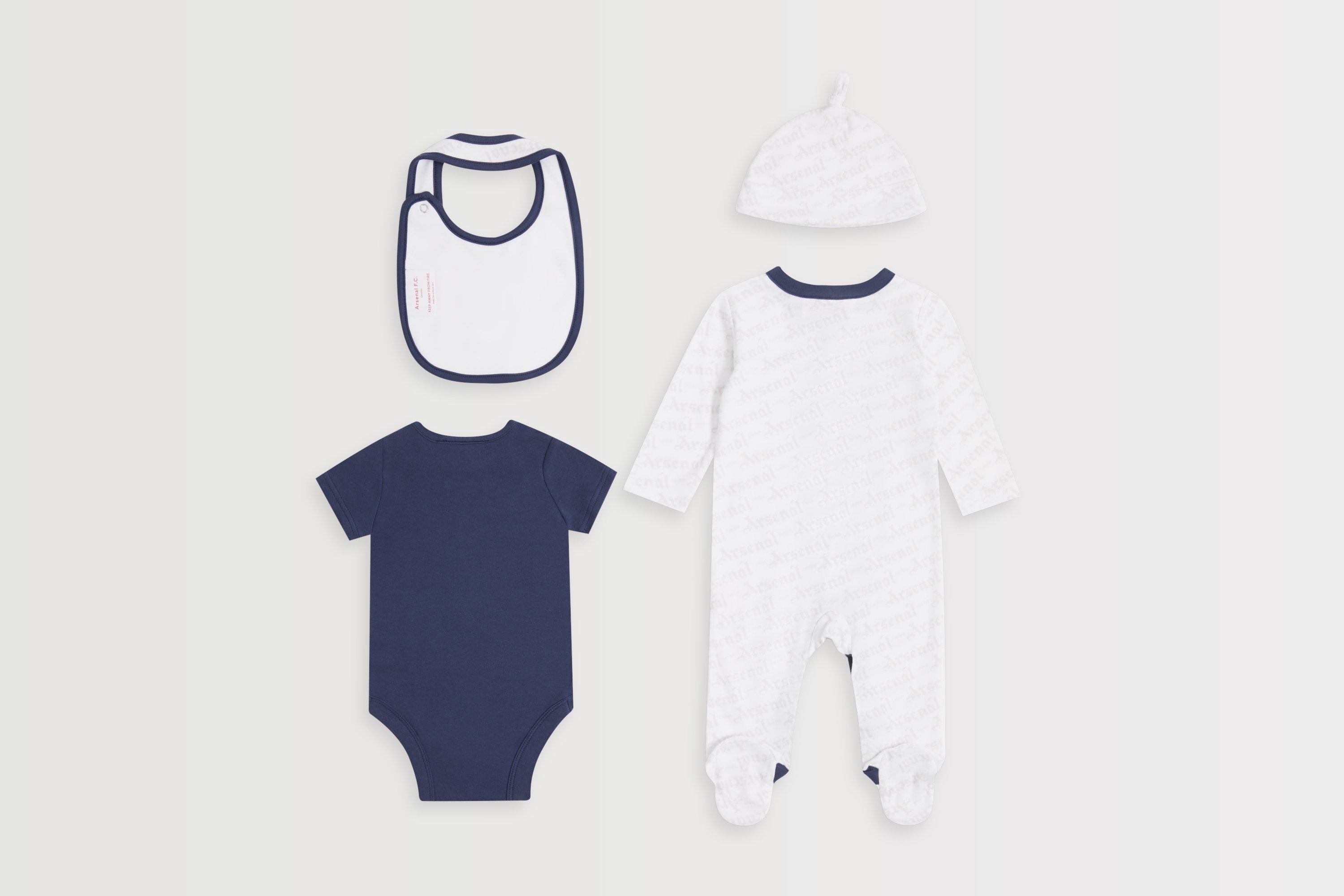 Arsenal Baby Concordia Navy 4pc Gift Set
