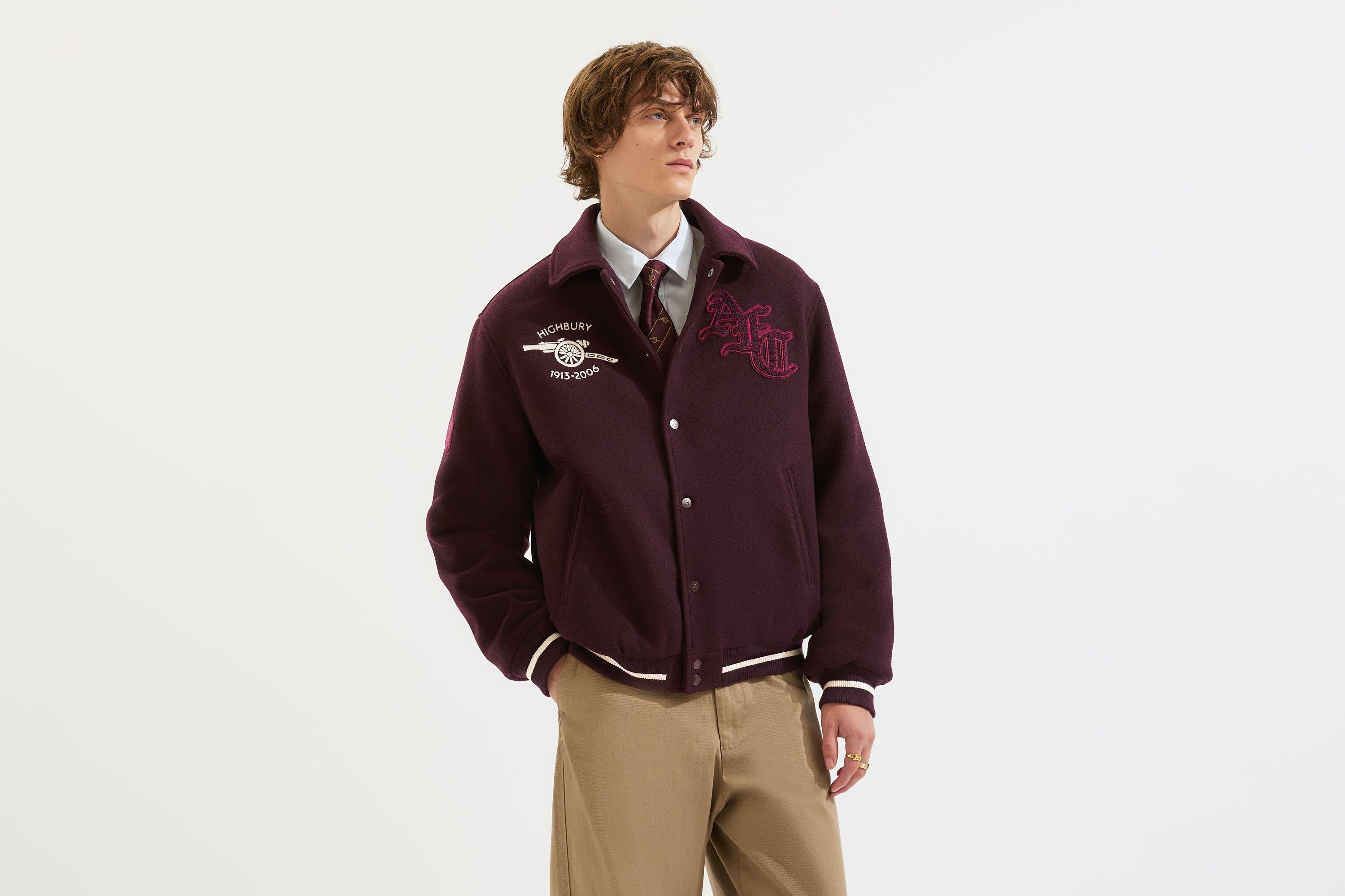 Arsenal Classics Records Varsity Jacket