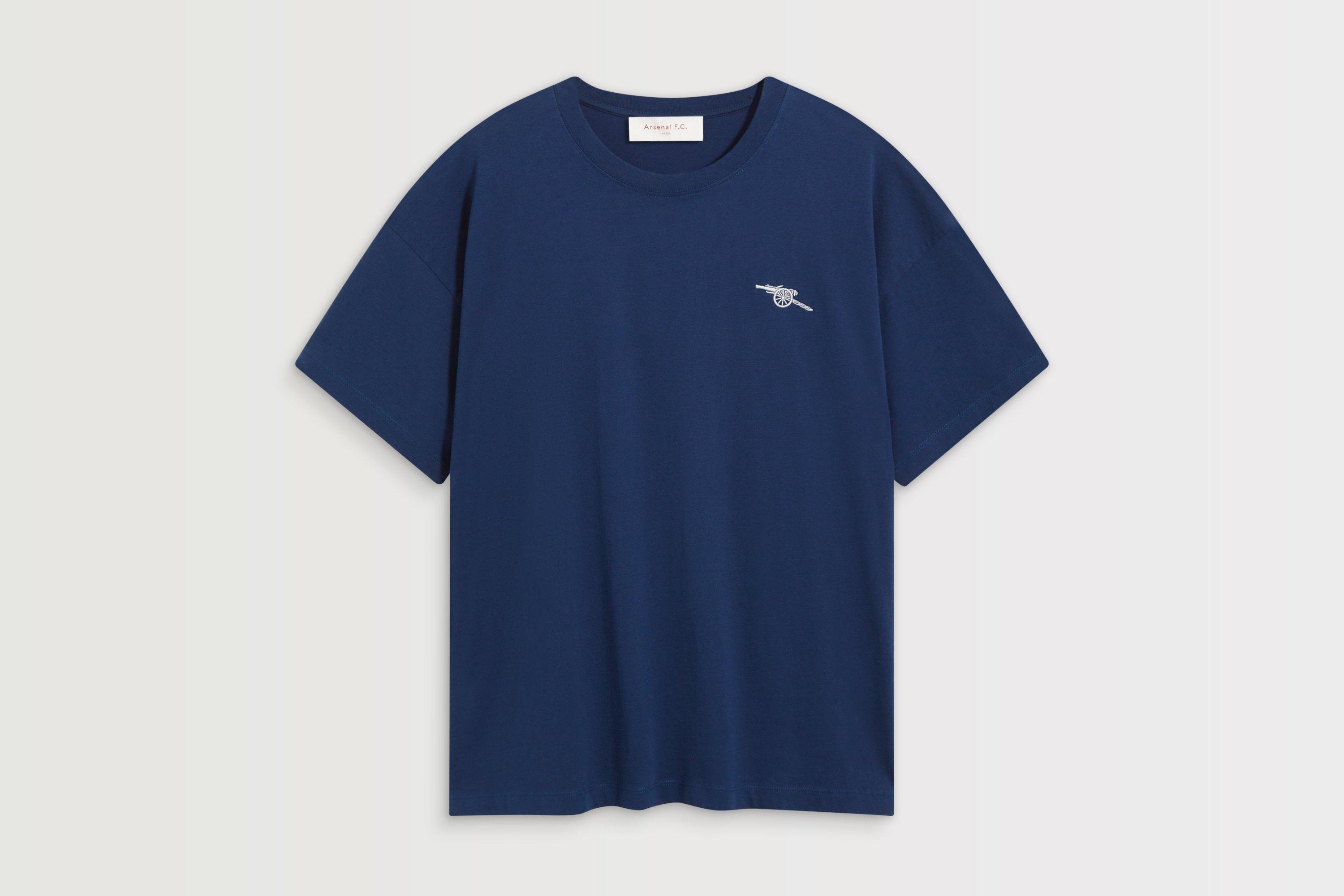 Arsenal Womens Essentials Navy Cannon T-Shirt