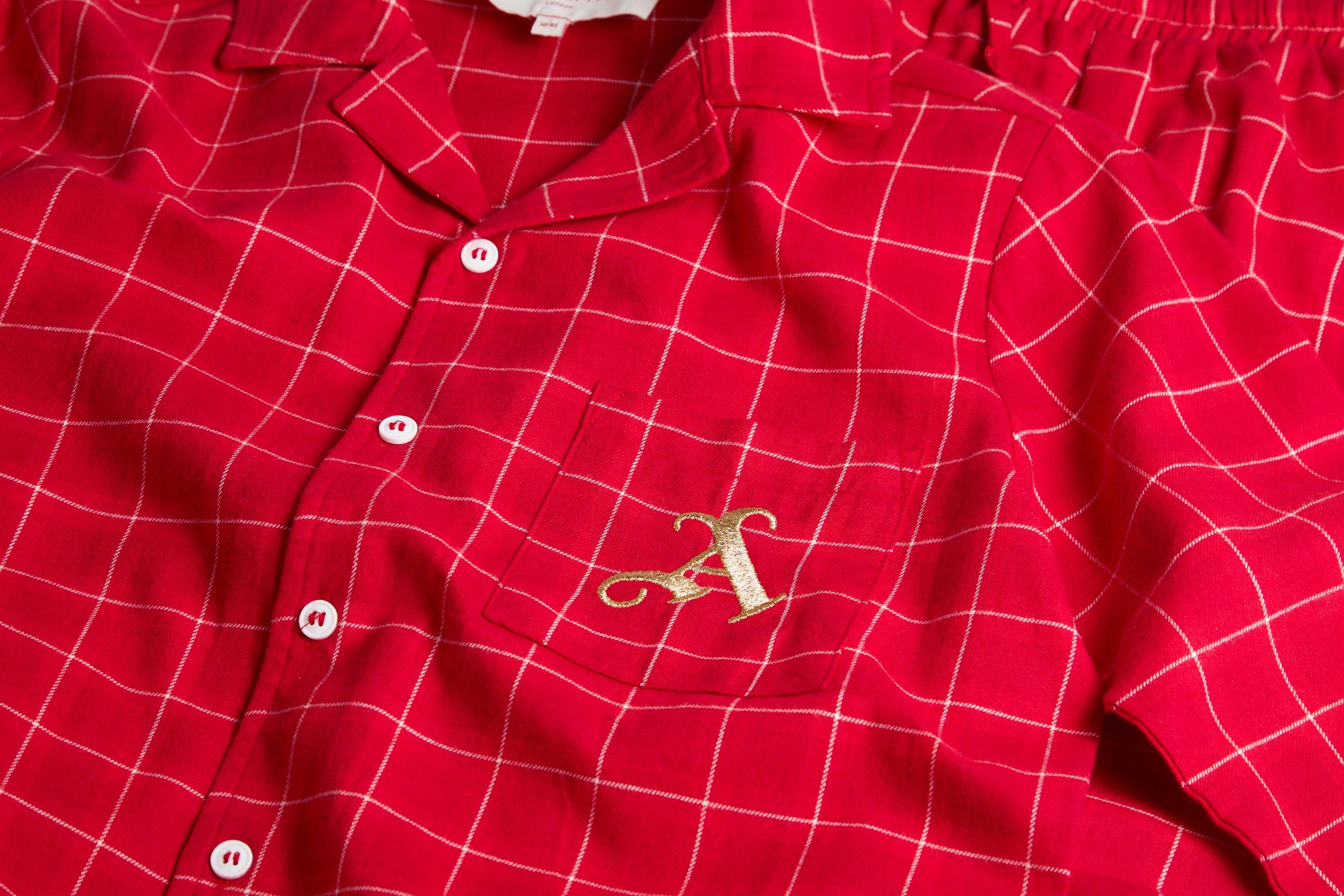 Arsenal Essentials Kids Premium Check Pyjama Set