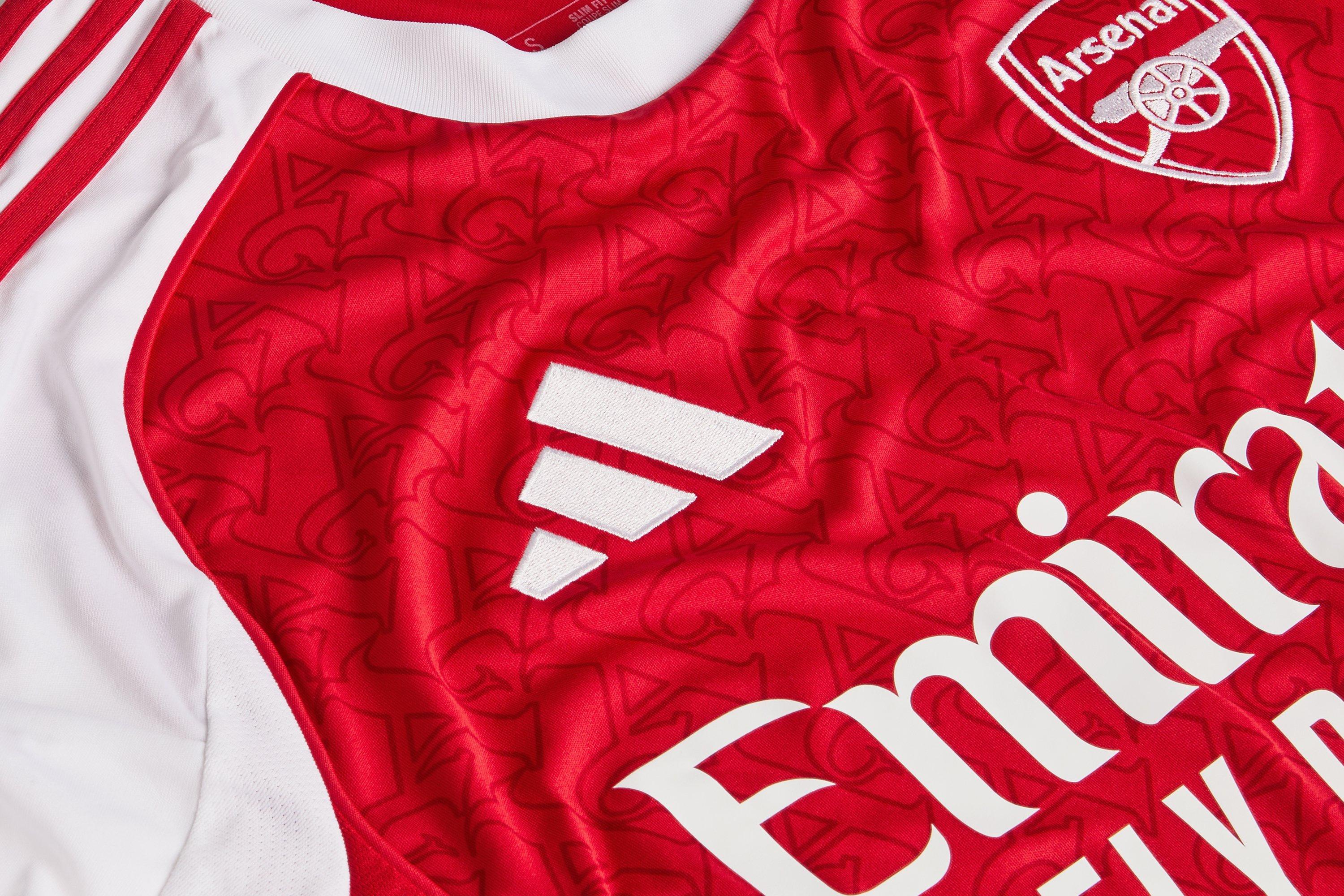 Arsenal adidas UWCL Champions Long Sleeved Home Shirt