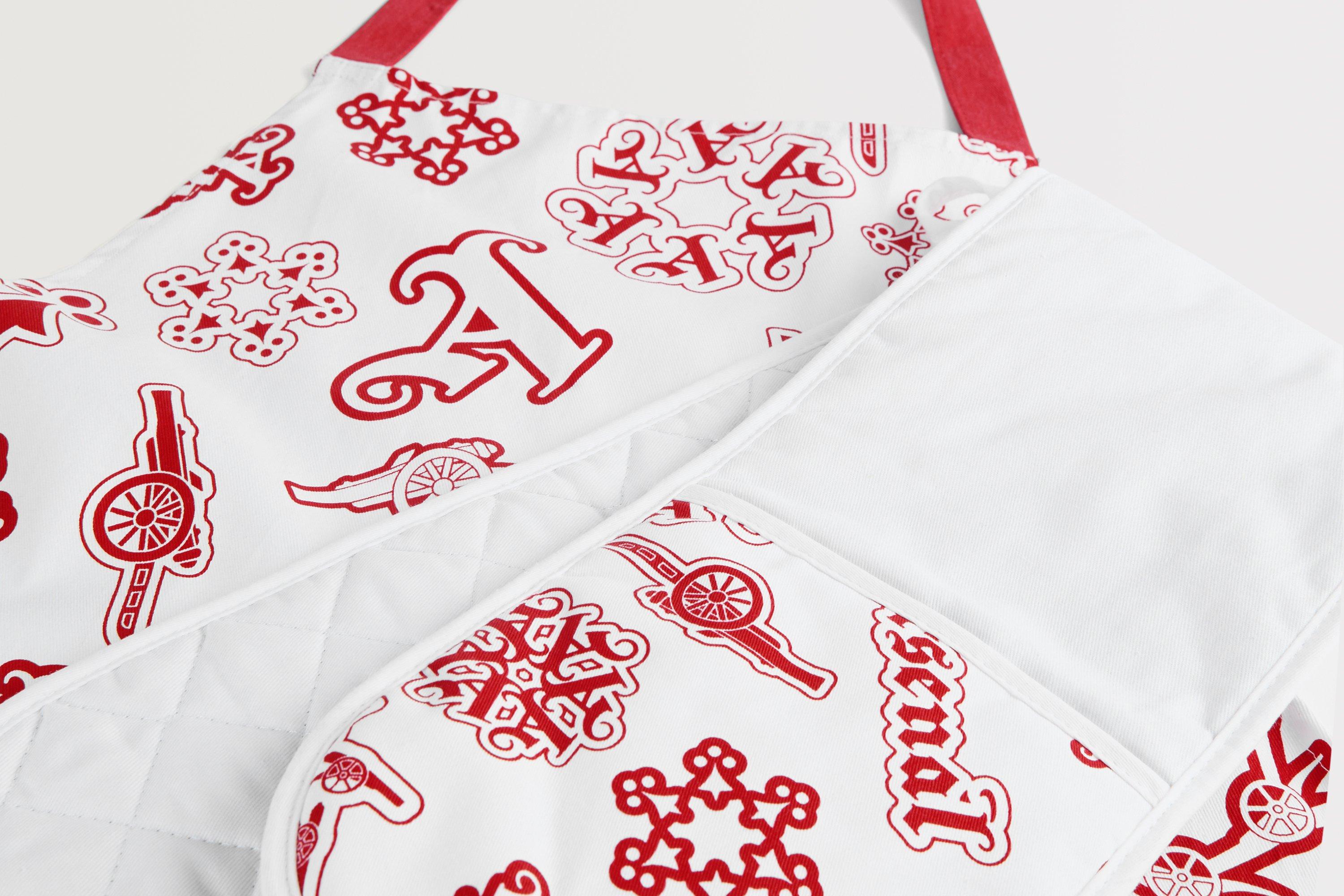 Arsenal Apron, Tea Towel and Oven Glove Set