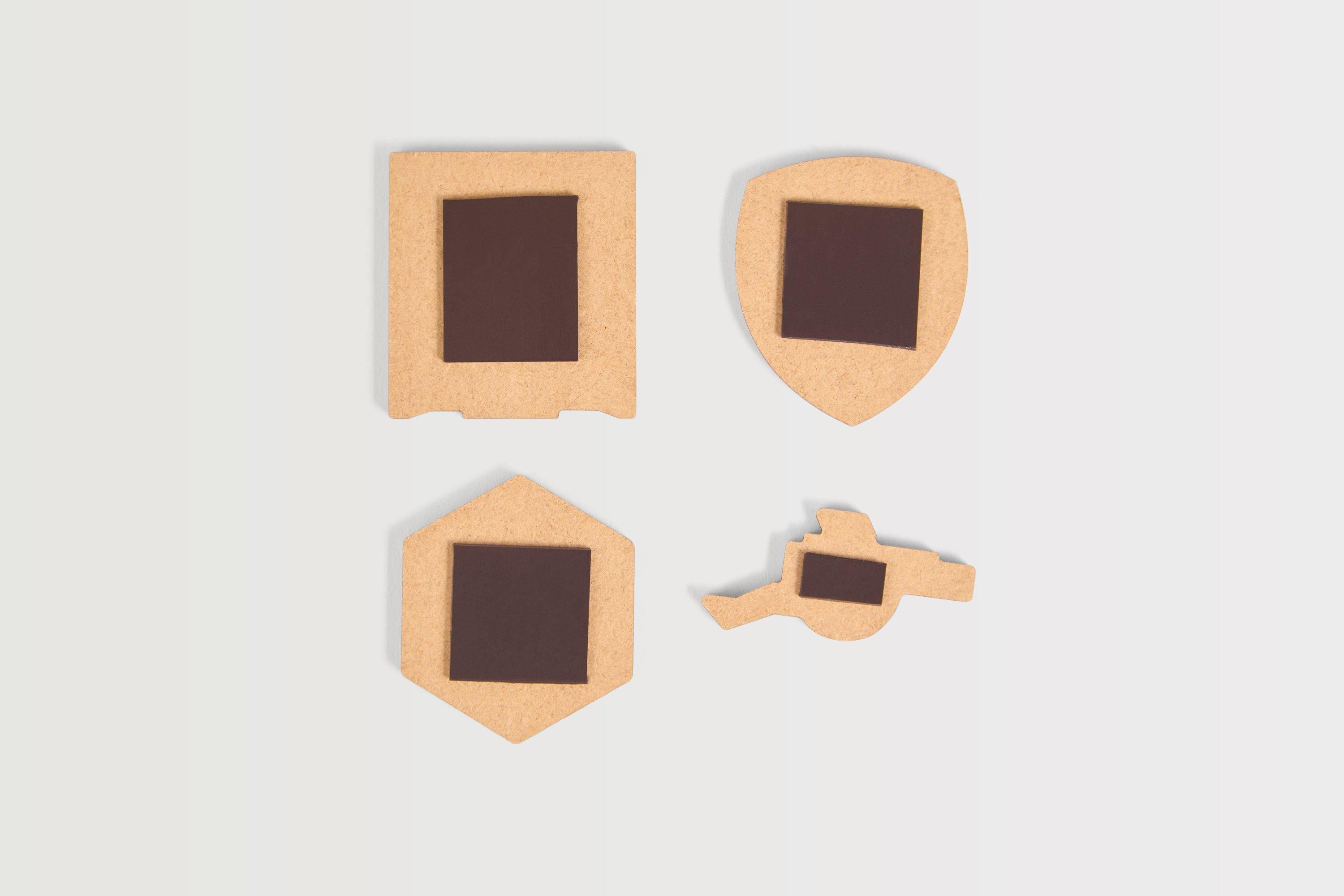Arsenal Highbury Wooden Magnet Set