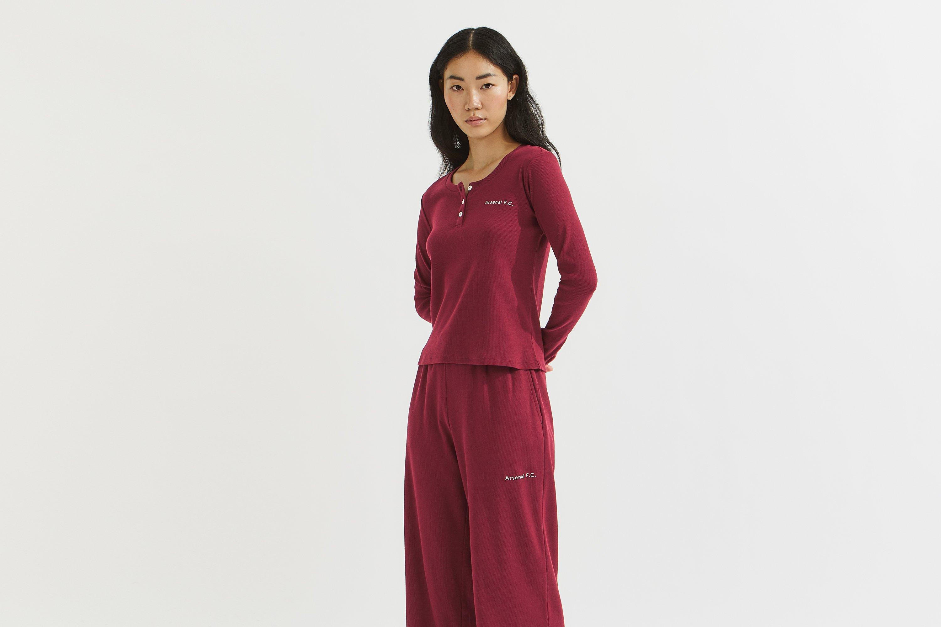 Arsenal Essentials Womens Chapman Rib Lounge Set