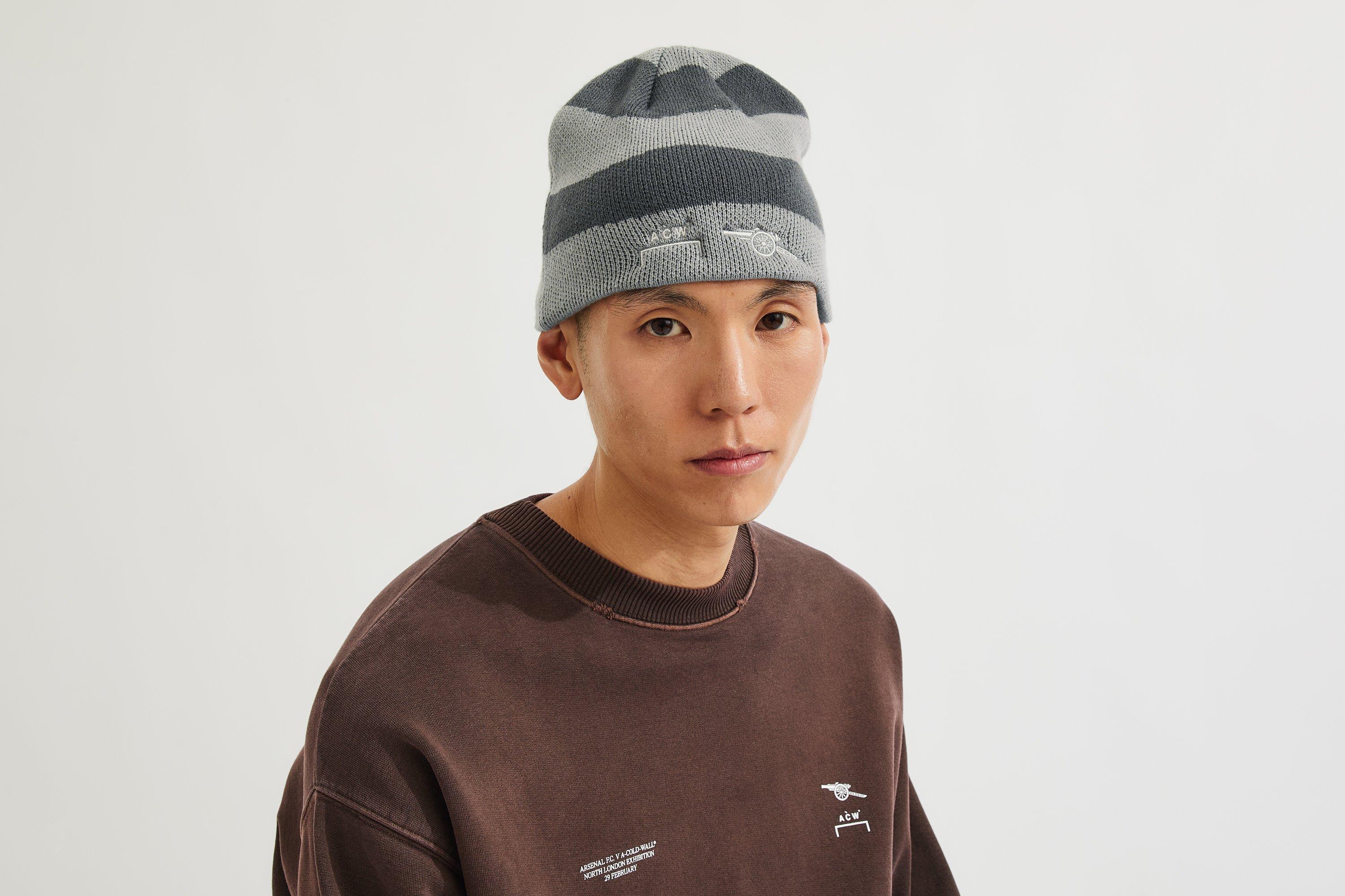 Arsenal x A-COLD-WALL* Gillespie Grey Beanie