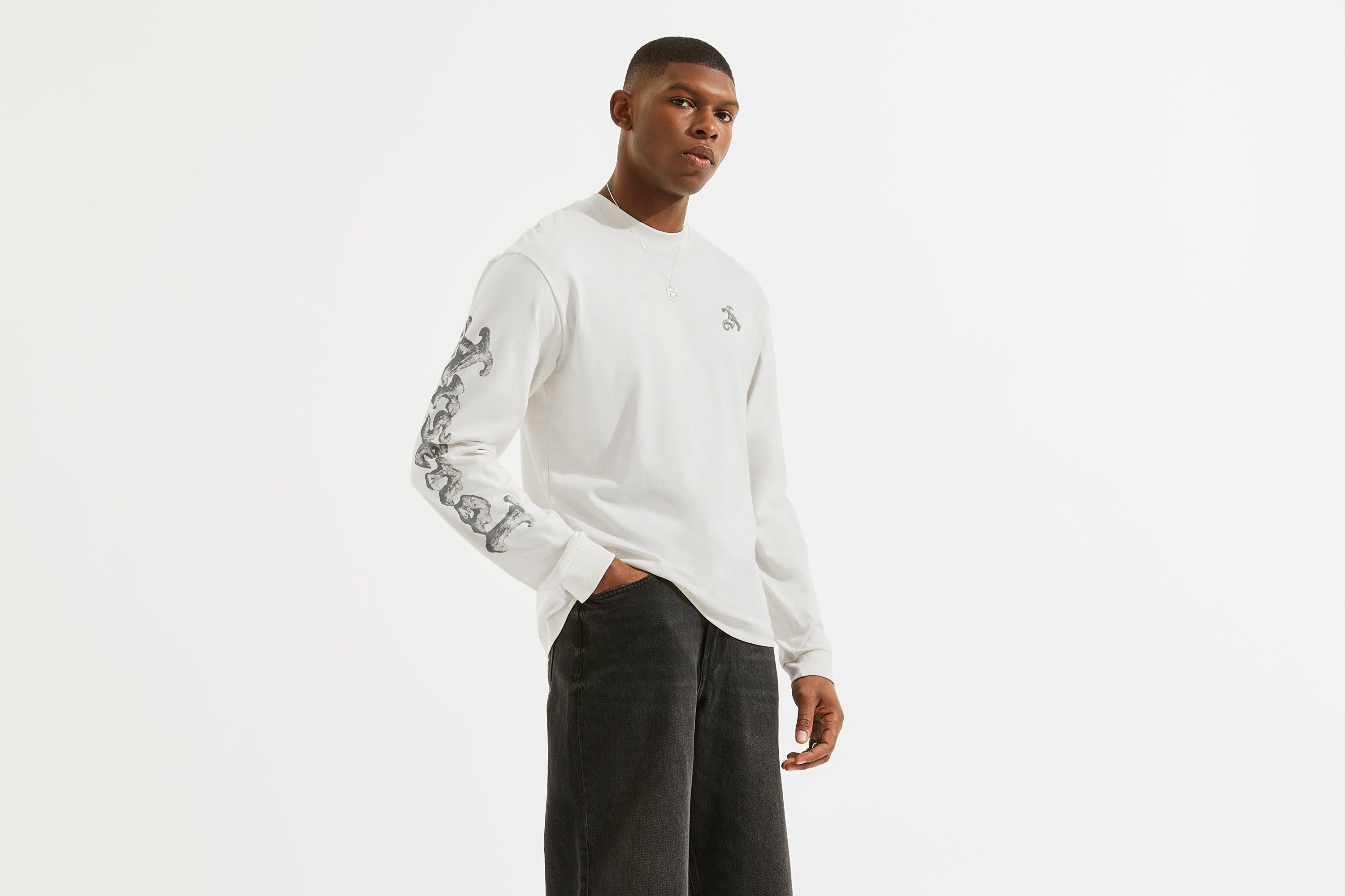 Arsenal N7 White Permanent Long Sleeve T-Shirt